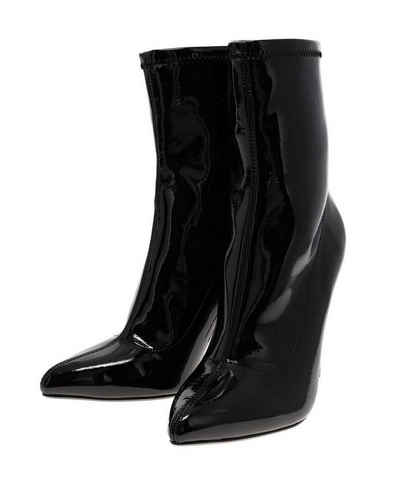 Buffalo MARJORIE SOCKBOOT MID Schwarz Stiefelette Vegane Damen Stilettos