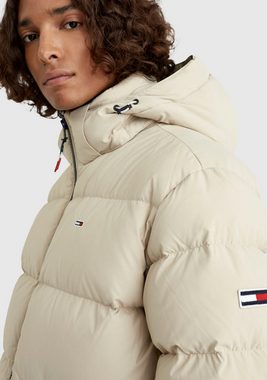 Tommy Jeans Daunenjacke TJM ESSENTIAL DOWN JACKET mit Tunnelzug und Stoppern an der Kapuze