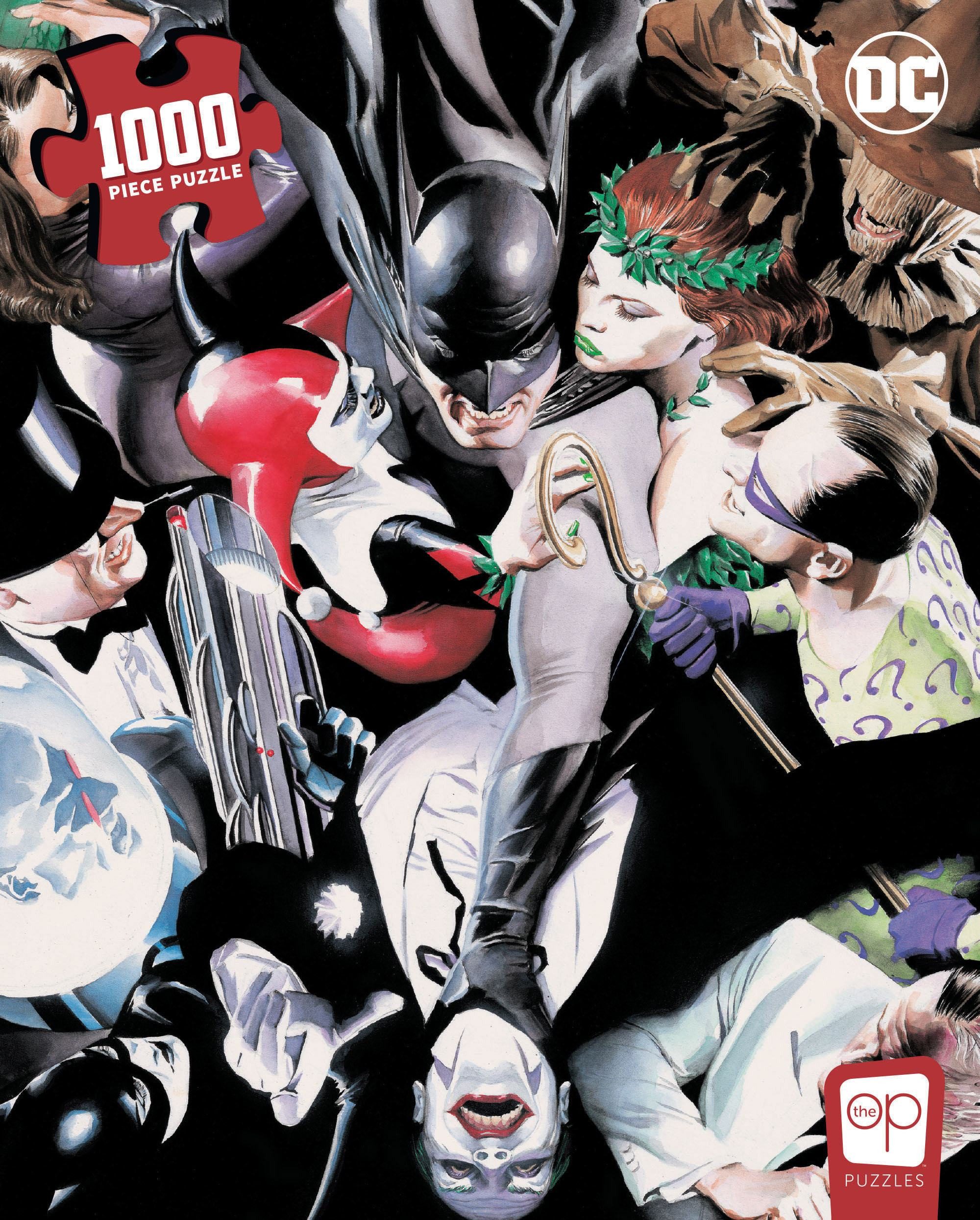 USAopoly Puzzle Batman Puzzle Tango With Evil (1000 Teile), 1000 Puzzleteile, Offiziell lizenziertes Puzzle
