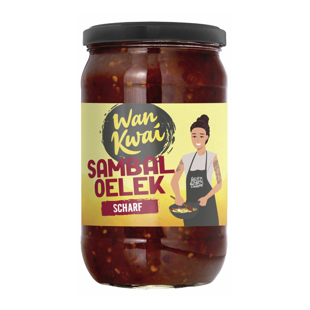 Wan Kwai Saucen, Wan Kwai Sambal Oelek sehr scharf intensive Chiliwürze Paste 750g