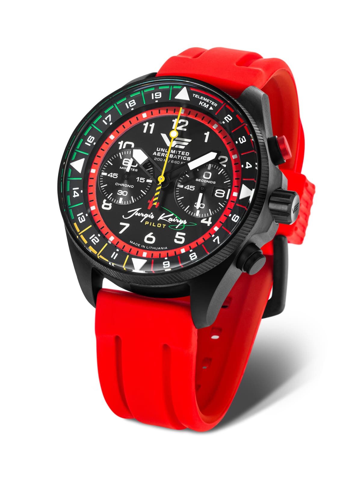 Vostok Europe Chronograph Jurgis Kairys 326C794-S Special Edition 46 mm