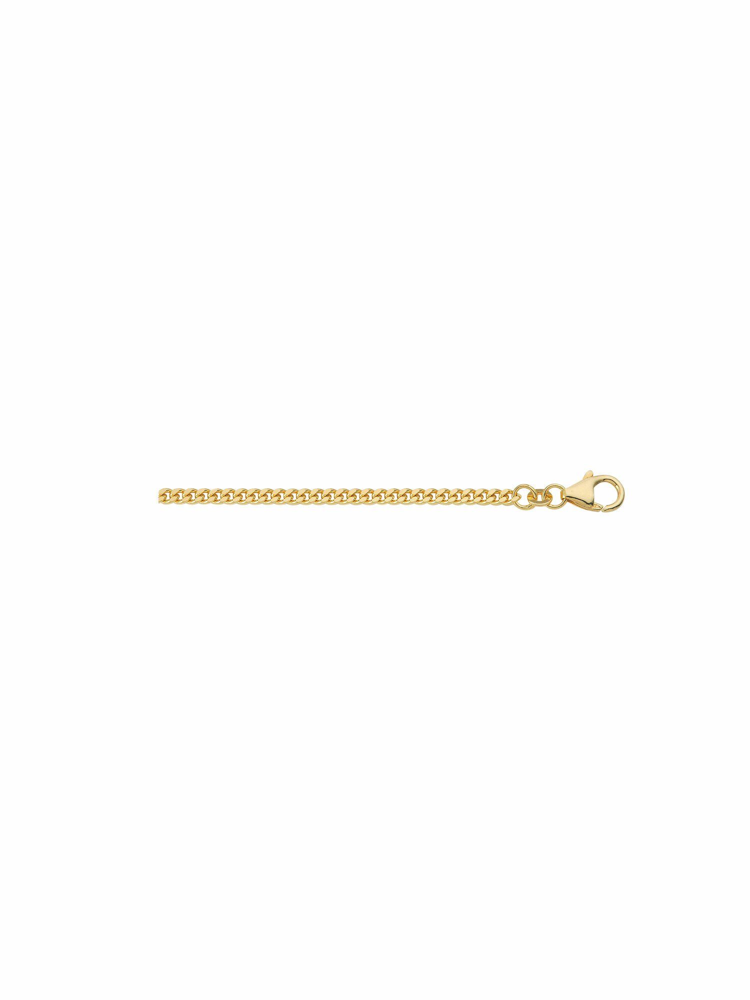 2,4 Goldschmuck Flach mm, Goldkette Ø Halskette Adelia´s 333 Panzer Gold Damen für