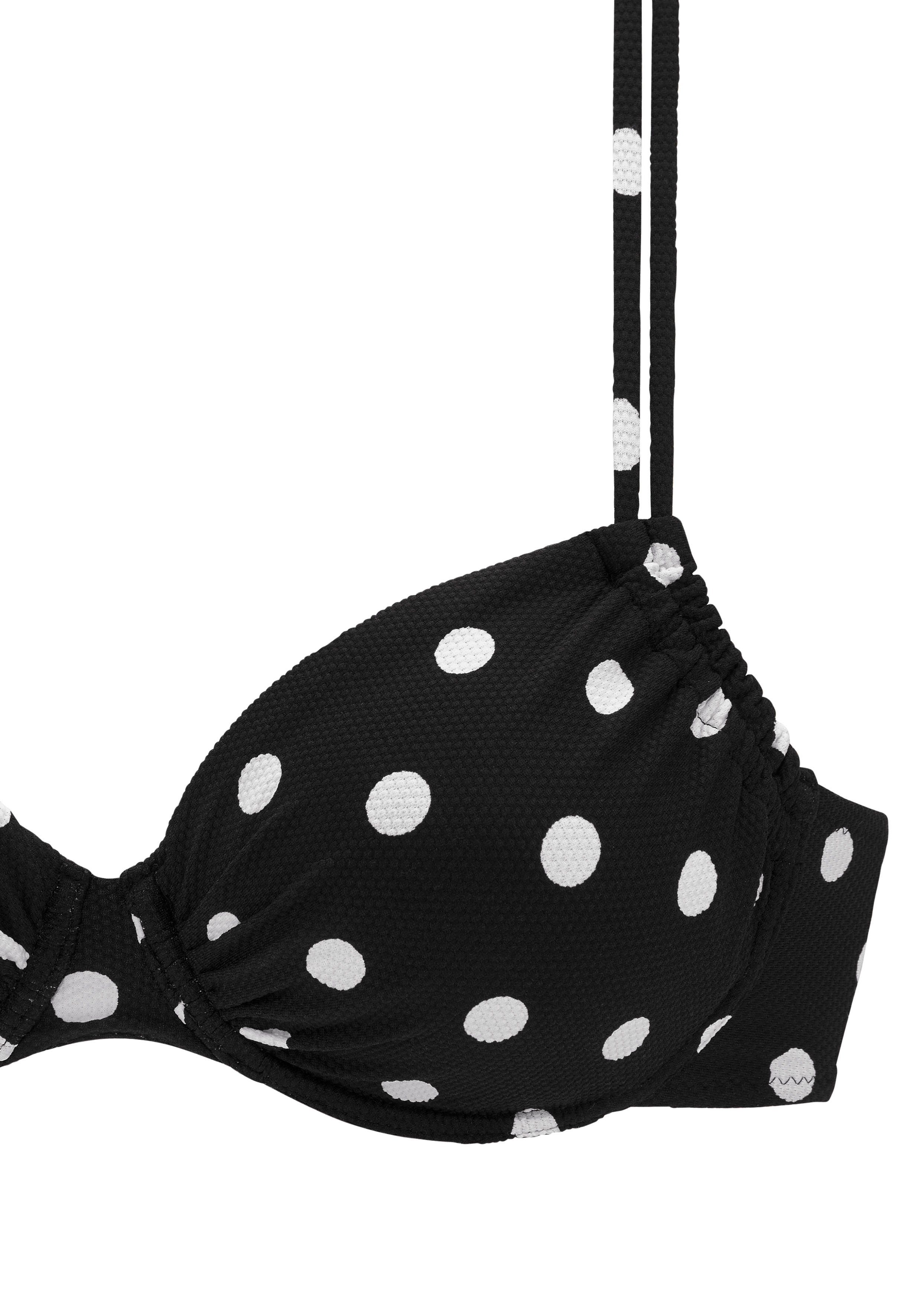 LASCANA Bügel-Bikini-Top Powder, aus Piqué-Strukturware günstig online kaufen