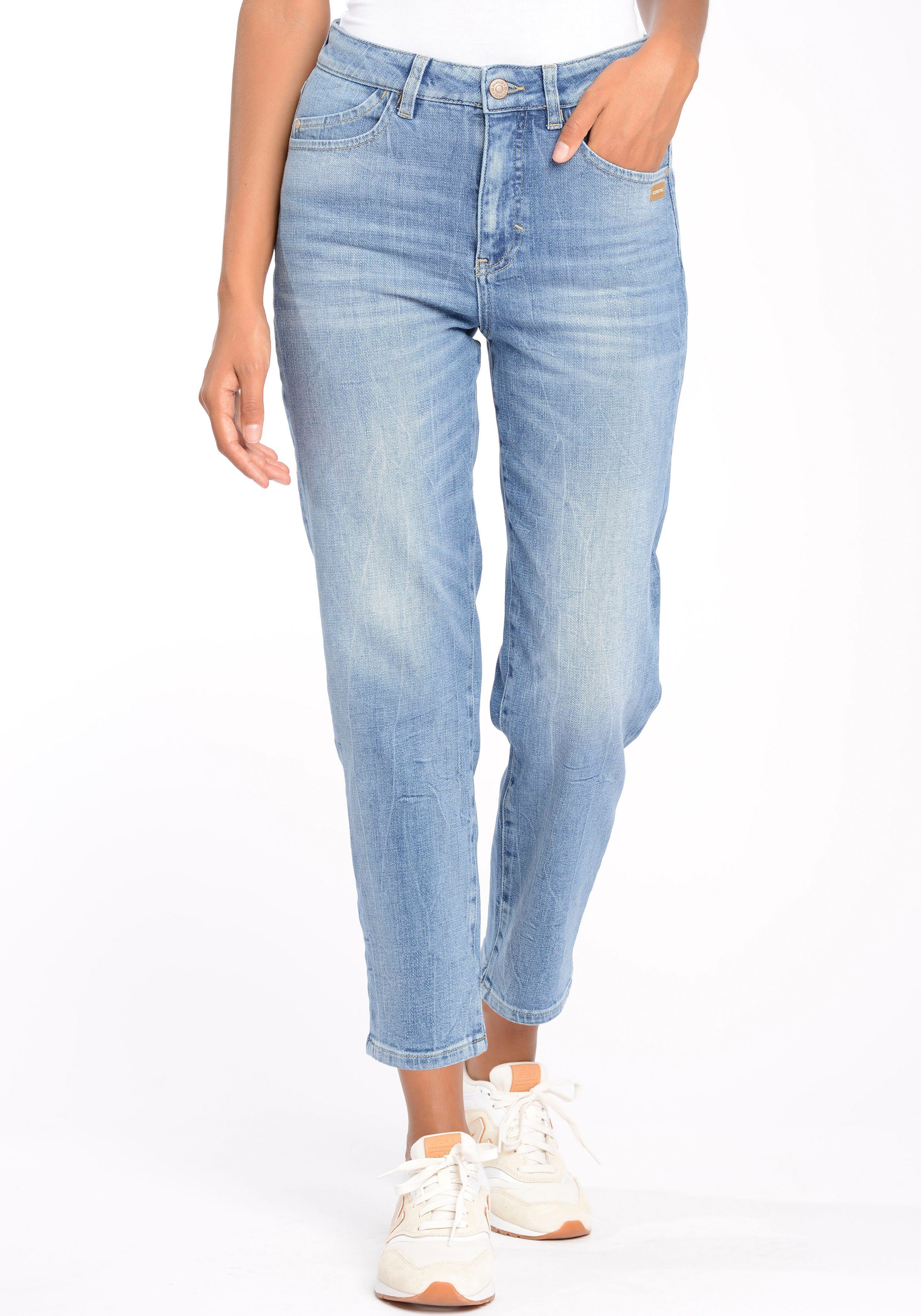 GANG Loose-fit-Jeans 94TILDA mit Stretch, Loose Fit Form mit hoher High  Rise Leibhöhe