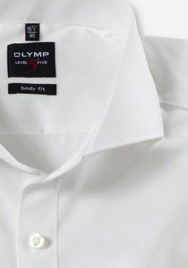 OLYMP Businesshemd Level Five body fit Umschlagmanschetten