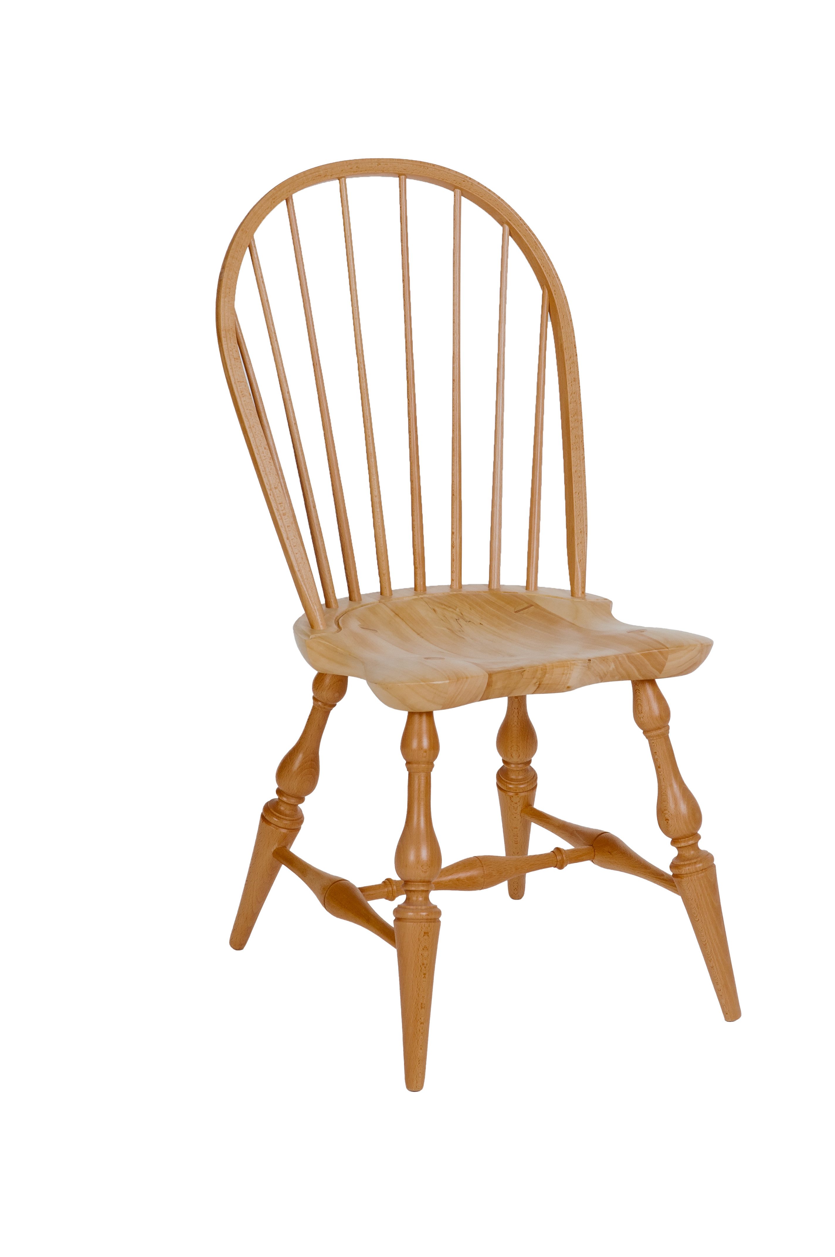 kundler home Holzstuhl 'Der Weltenbummler' aus Massivholz Buche (2er Set), Gesamter Stuhl aus Massivholz - Vollmassiv.