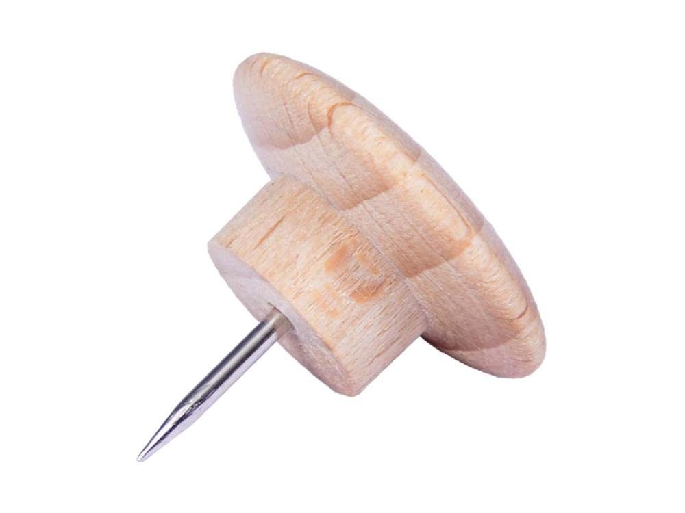 LEGAMASTER Magnettafel Legamaster Holz-Pinnnadeln 'WOODEN', 25 Stk., FSC-