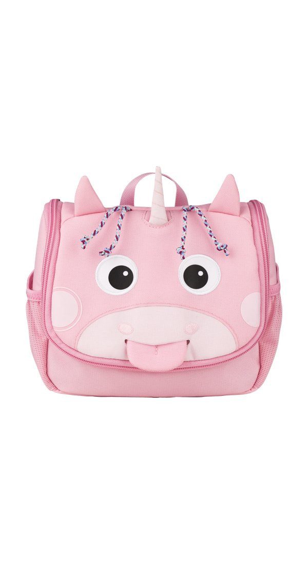 Affenzahn Kulturbeutel Kulturtasche, mit personalisierbarer Ziehzunge
