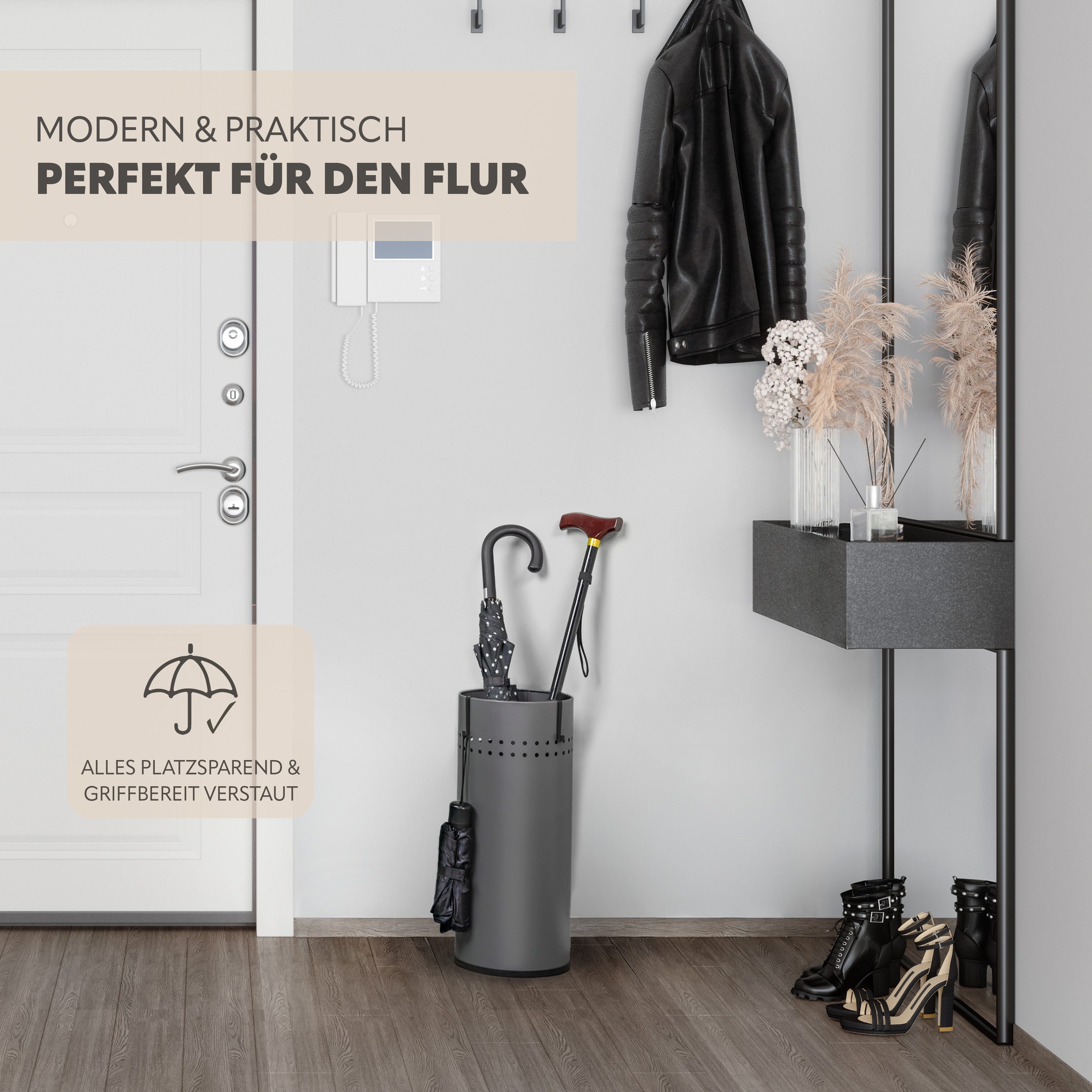 bremermann Schirmständer Regenschirmständer, Schirmhalter, inkl. Tropfwanne günstig online kaufen