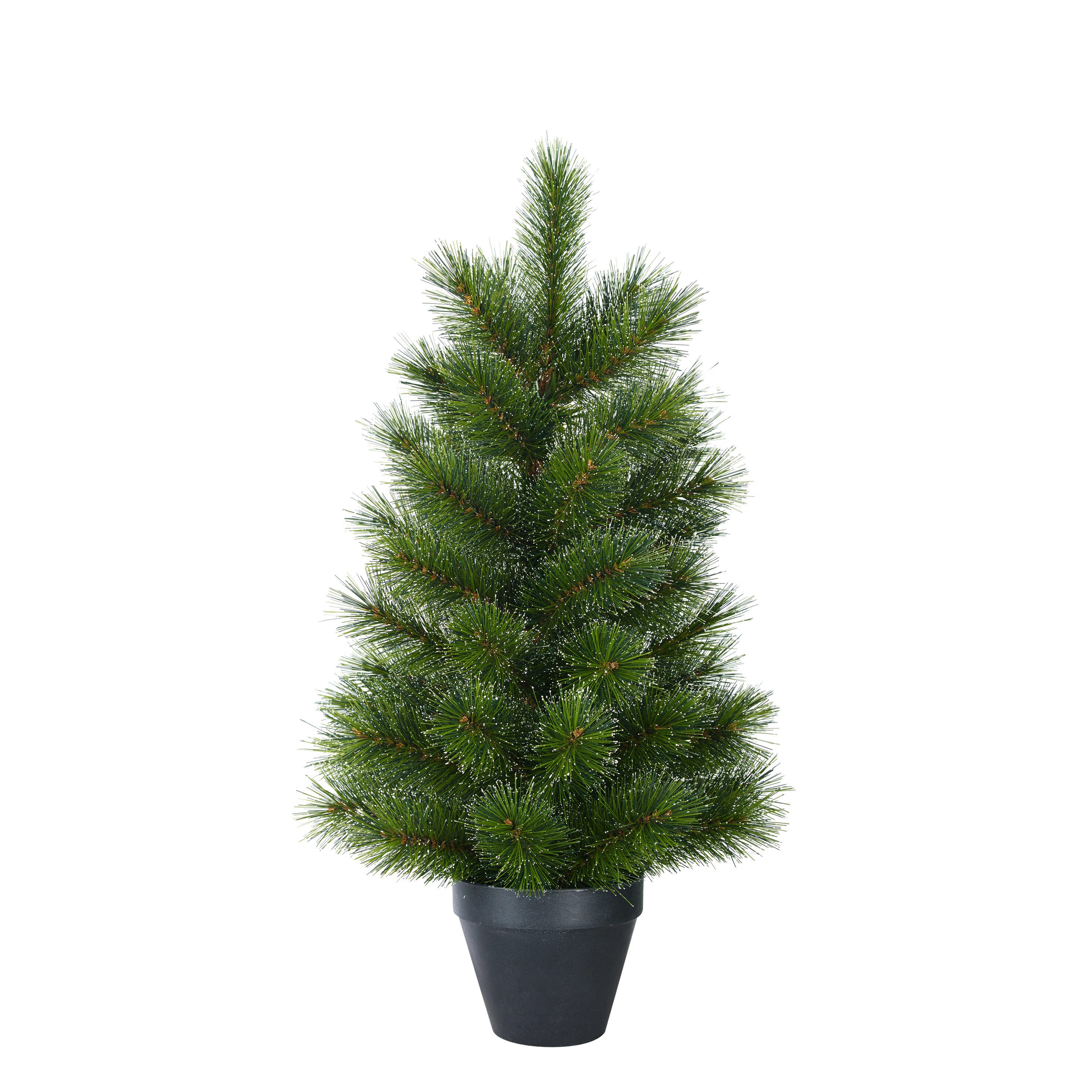 Künstlicher Weihnachtsbaum Black Box Trees Glendon Weihnachtsbaum potted gruen TIPS 88 - h90xd51c