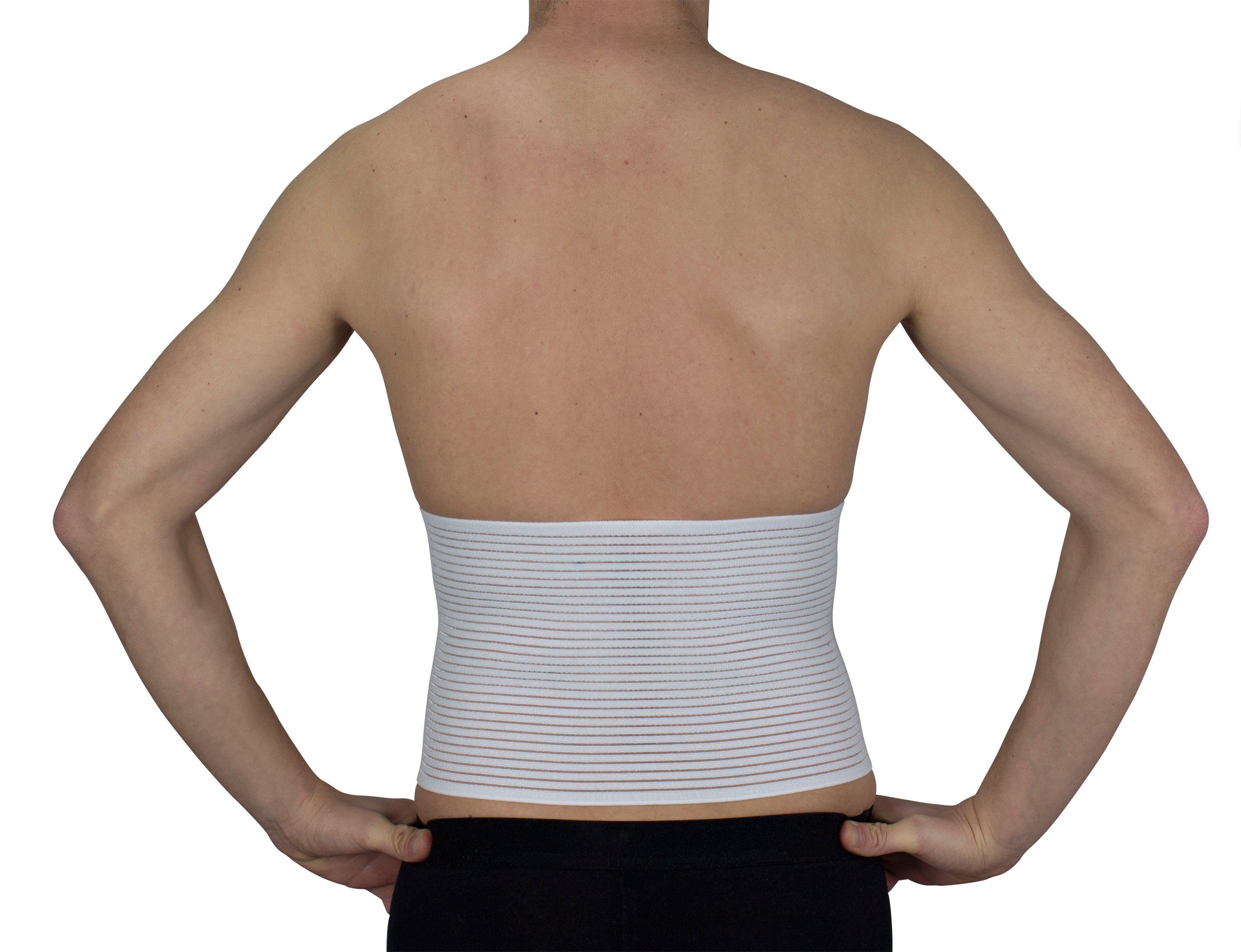 Hydas Bauch- und Rückenstützgürtel Stützt Bauch, Rippen und Rücken und gibt der Wirbelsäule Halt, weiche Polsterung und luftdurchlässiges Material