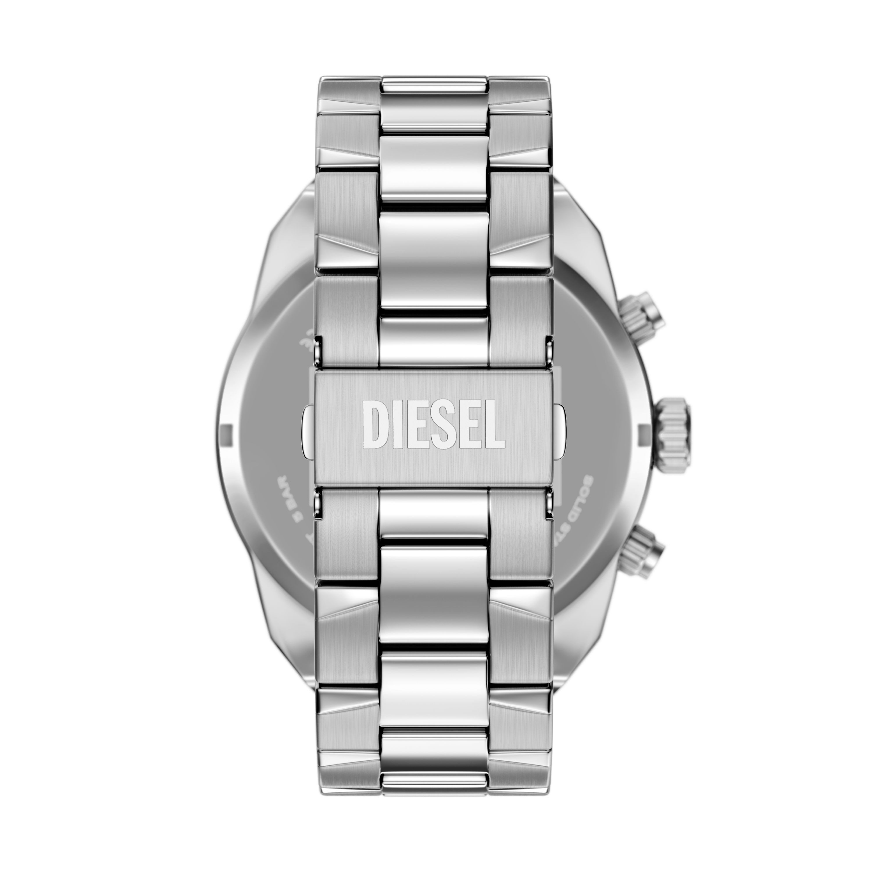Diesel Chronograph Spiked DZ4709, Quarzuhr, Armbanduhr, Herrenuhr, Edelstahlarmband, analog, Tag