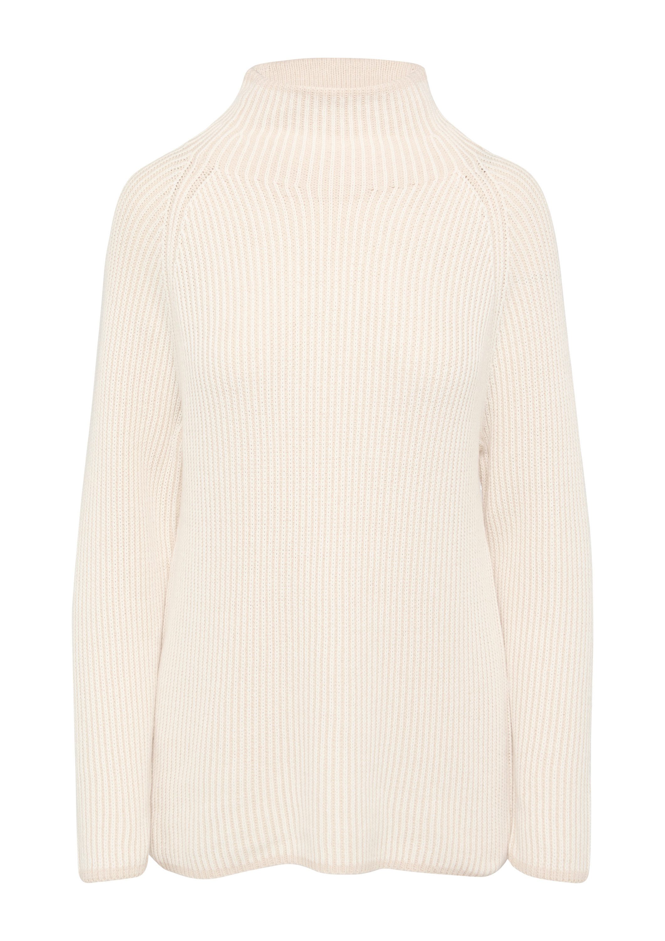 s.Oliver Longpullover Strickpullover Zweifarbiger Strickpullover mit Stehkr günstig online kaufen