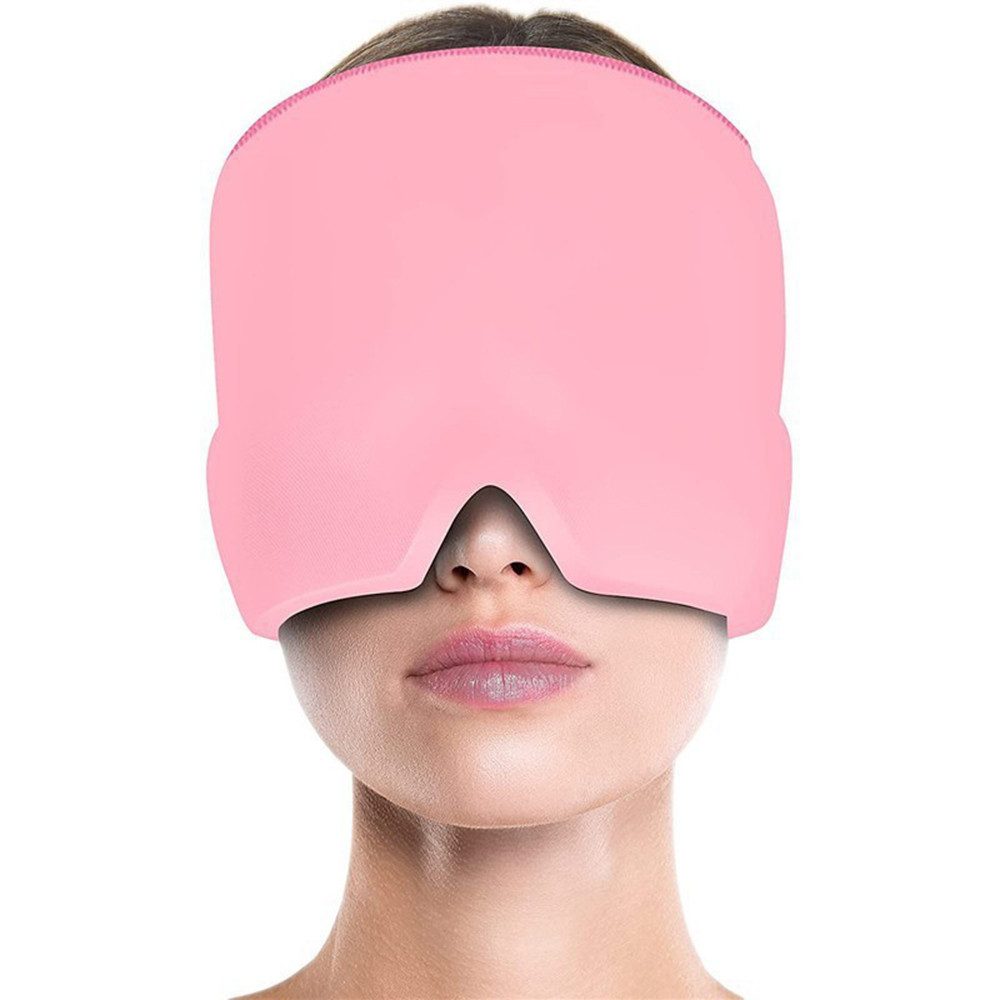 Schlafmaske Migräne Maske Kühlpads Kopfschmerzen Maske für Kopfschmerzen