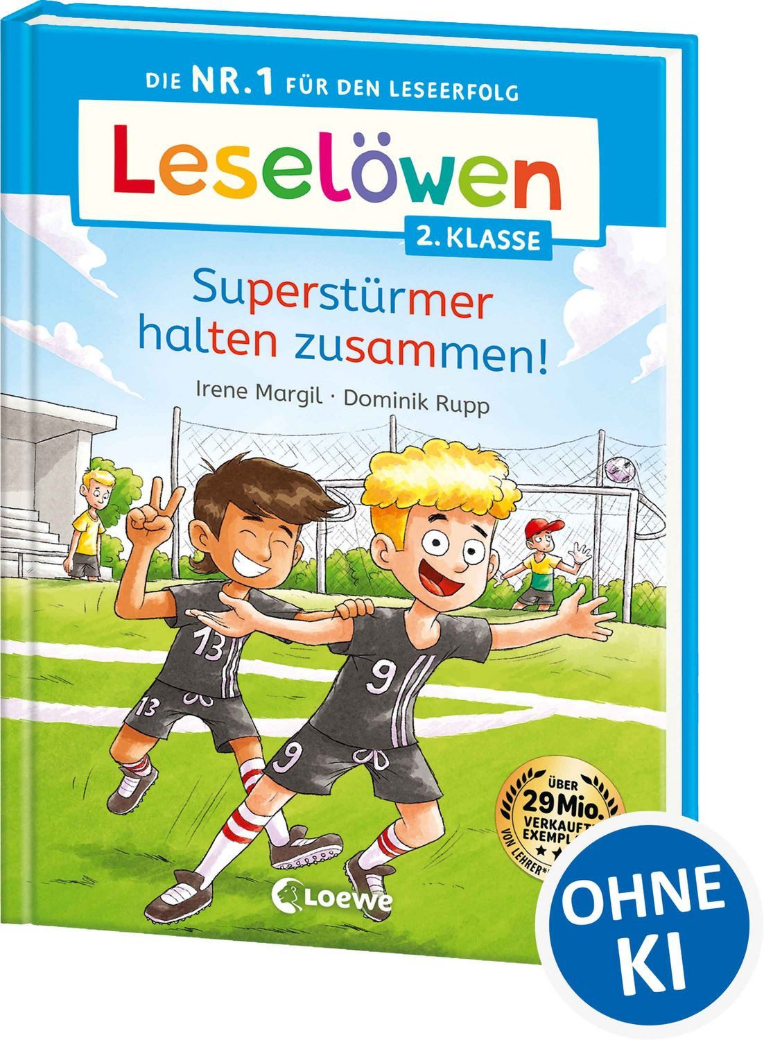 Kinderbuch Leselöwen 2. Klasse - Superstürmer halten zusammen! Die Nr. 1 für den Irene Margil