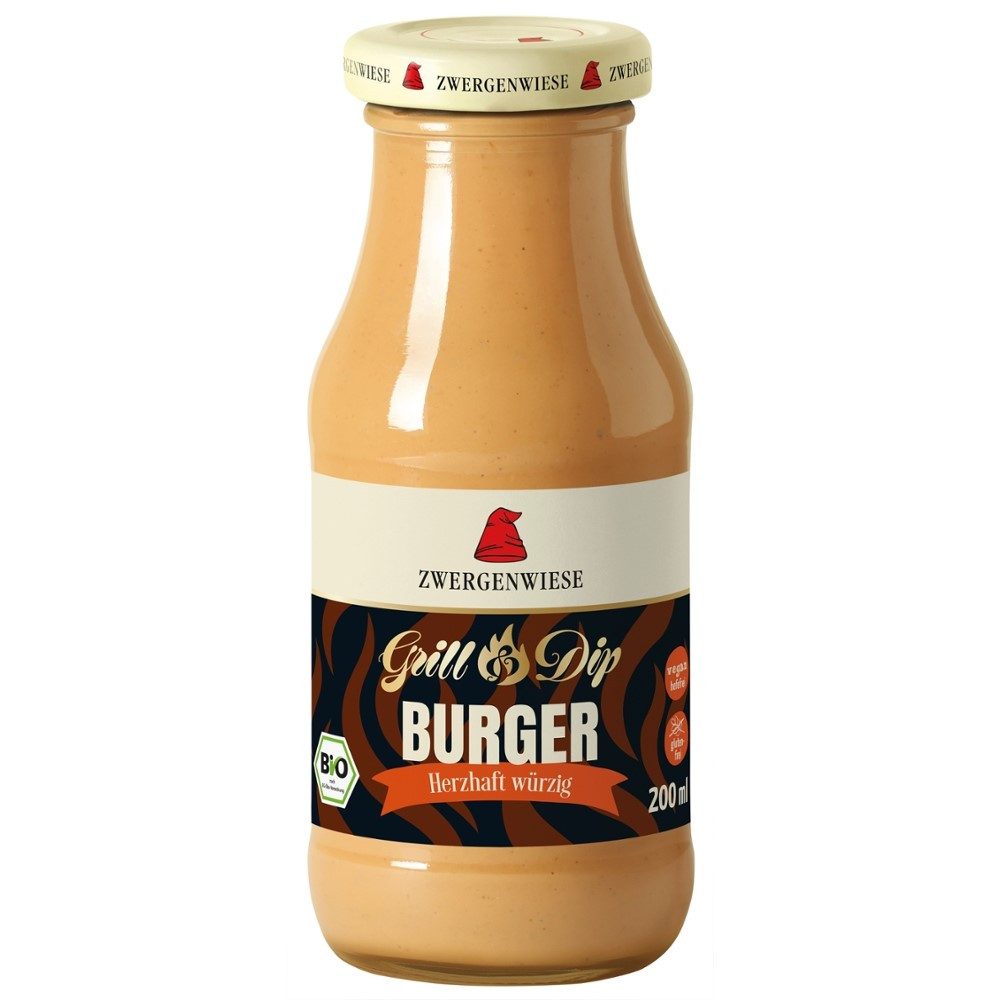 Zwergenwiese Grillsauce Grill & Dip - Burger 200ml