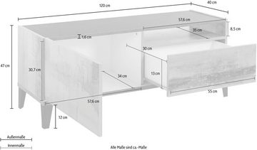 INOSIGN TV-Board sunrise, Breite 120 cm