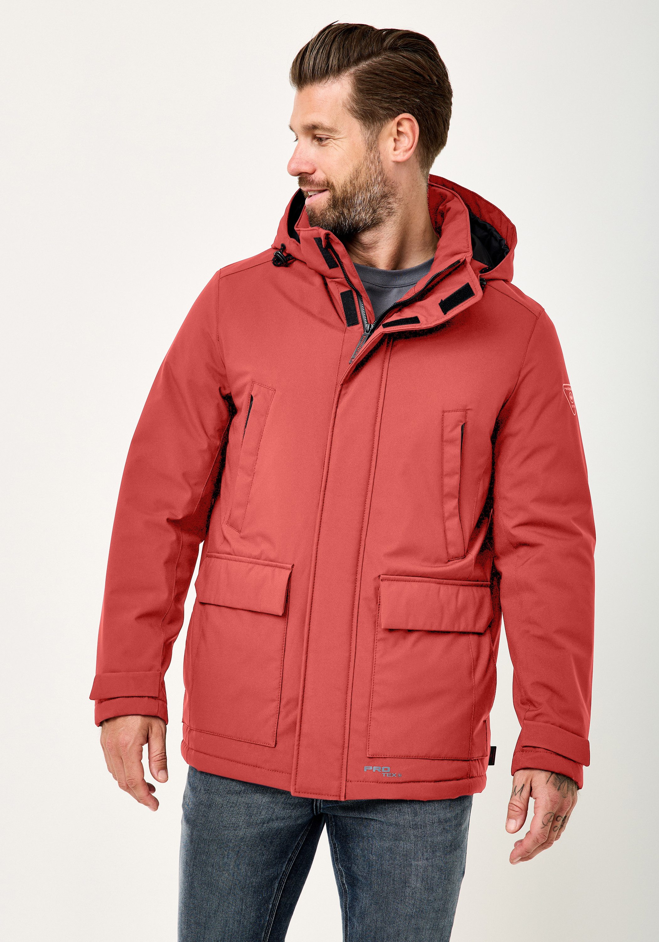 Redpoint Parka LEWIS Wasserdichter Funktions-Parka mit abnehmbarer Kapuze