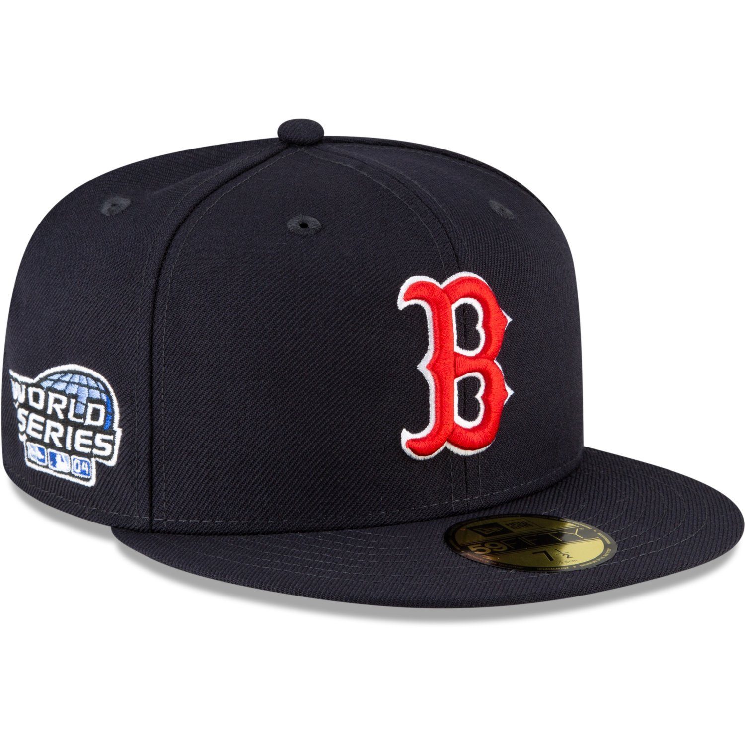 New Era Fitted Cap 59Fifty Red WORLD SERIES Boston Sox