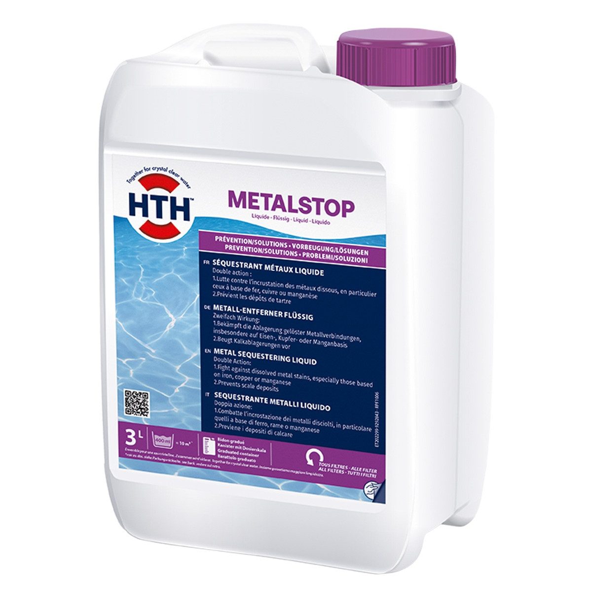 HTH Poolpflege METALSTOP 3 Liter gegen günstig online kaufen