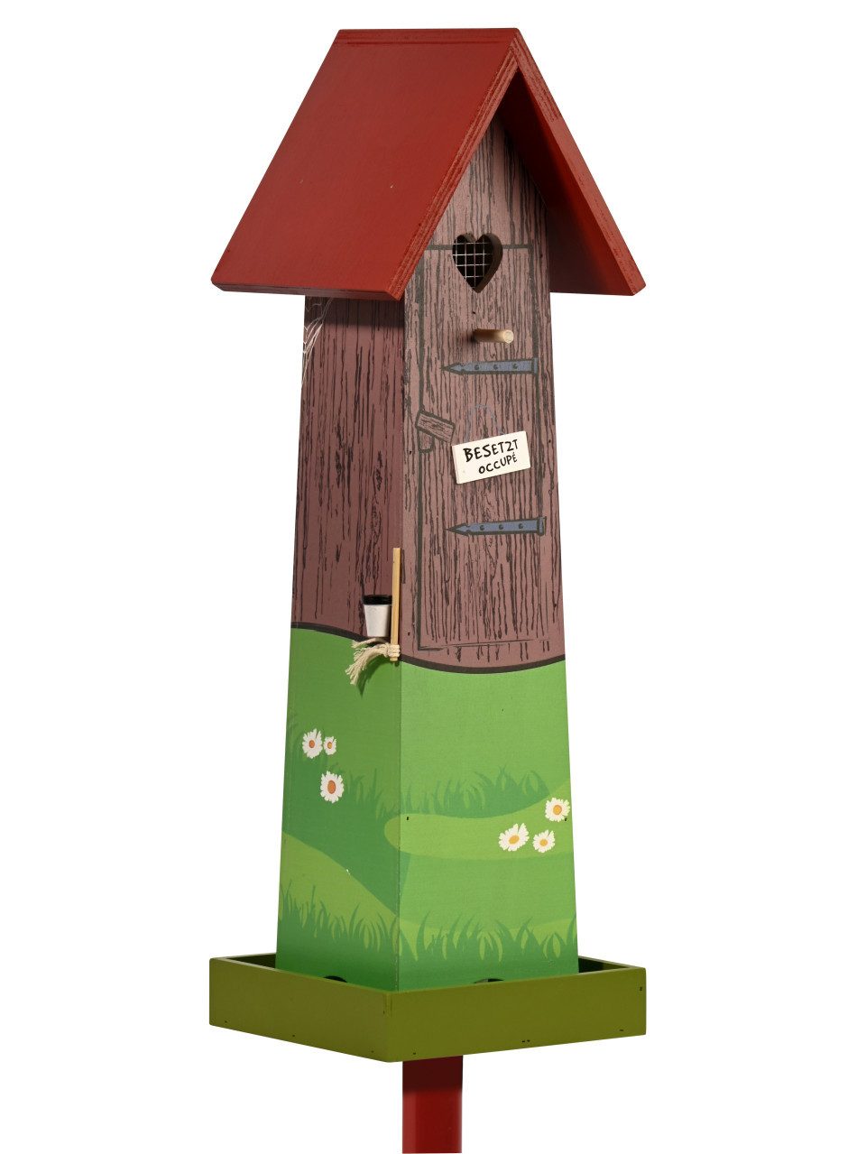 dobar Vogelhaus Dobar Vogelburg Besetzt 19,5 x 19,5 x 60 cm