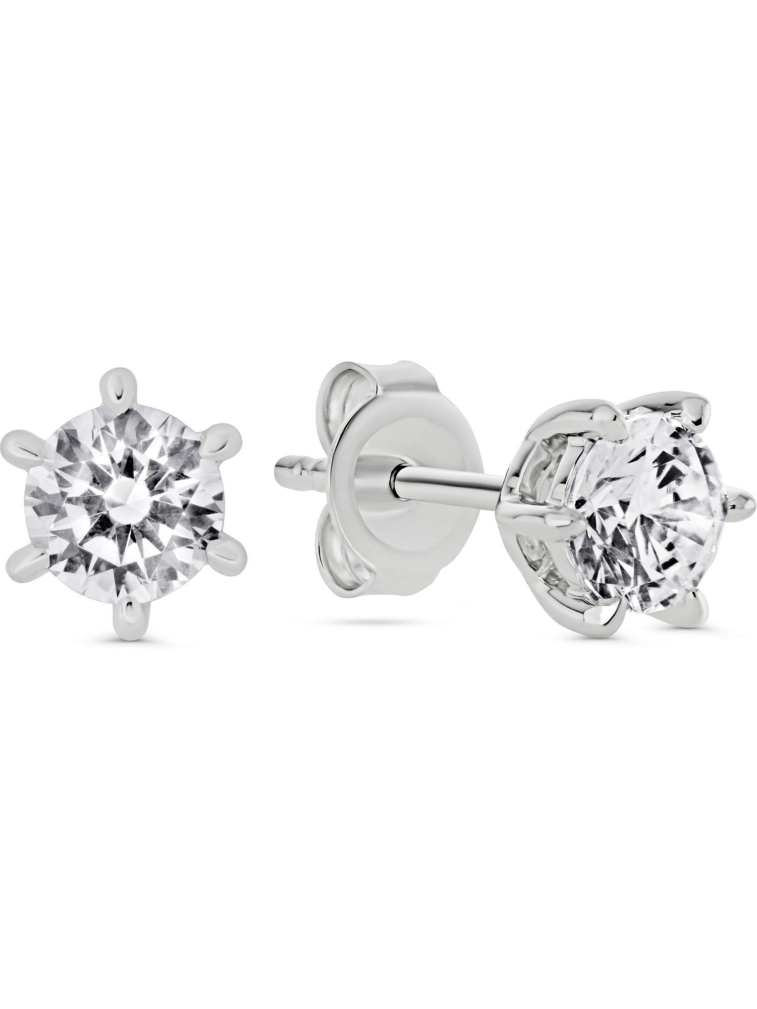 CHRIST Paar Ohrstecker CHRIST Damen-Ohrstecker 585er Weißgold 2 Diamant günstig online kaufen