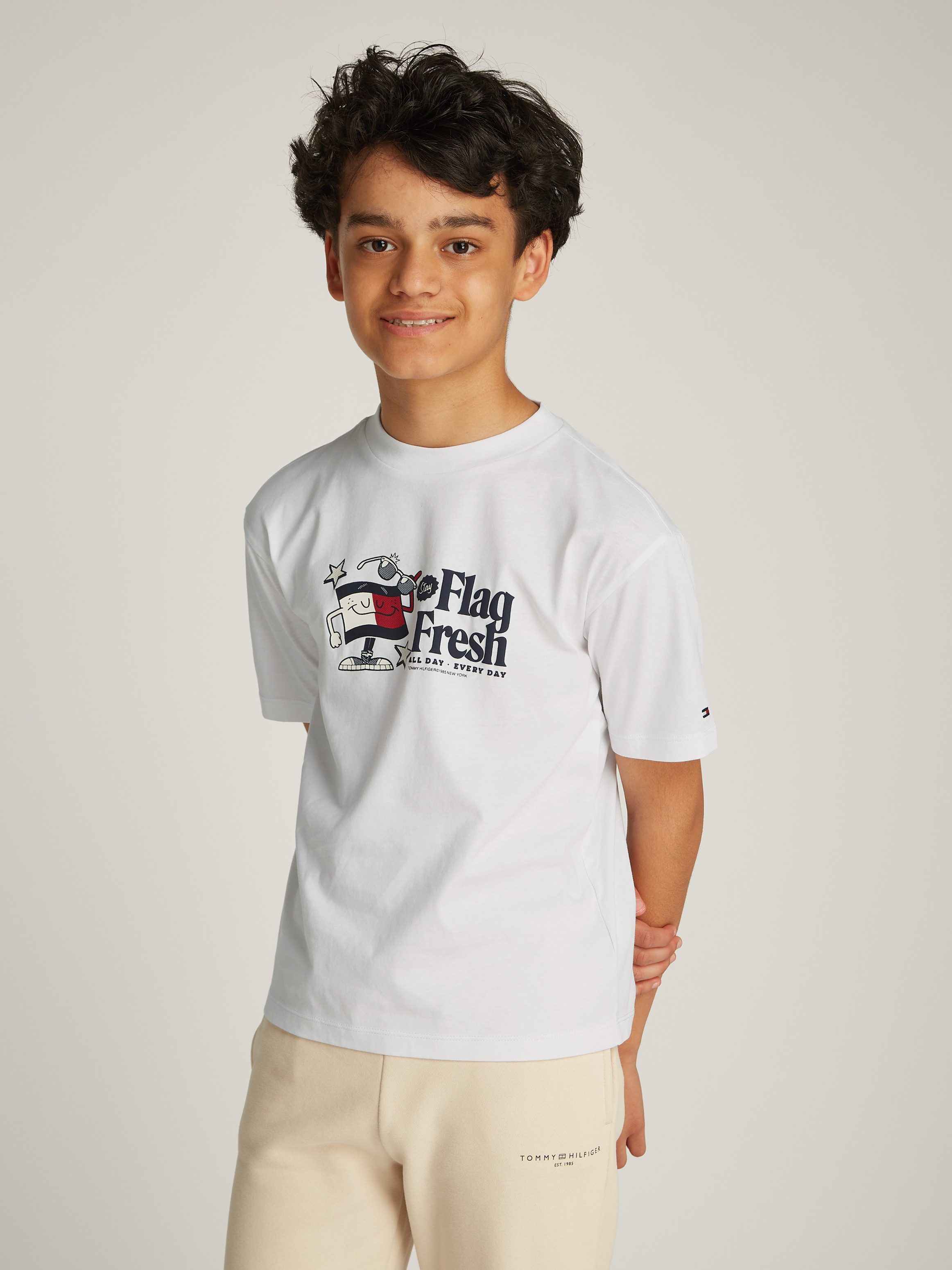 Tommy Hilfiger T-Shirt FLAG FUN TEE günstig online kaufen