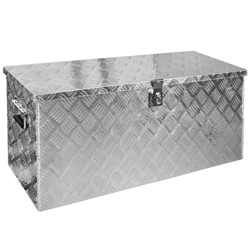 Anhänger-Deichselbox Truckbox Werkzeugkiste Box Anhängerbox Deichselbox Aluminium D120