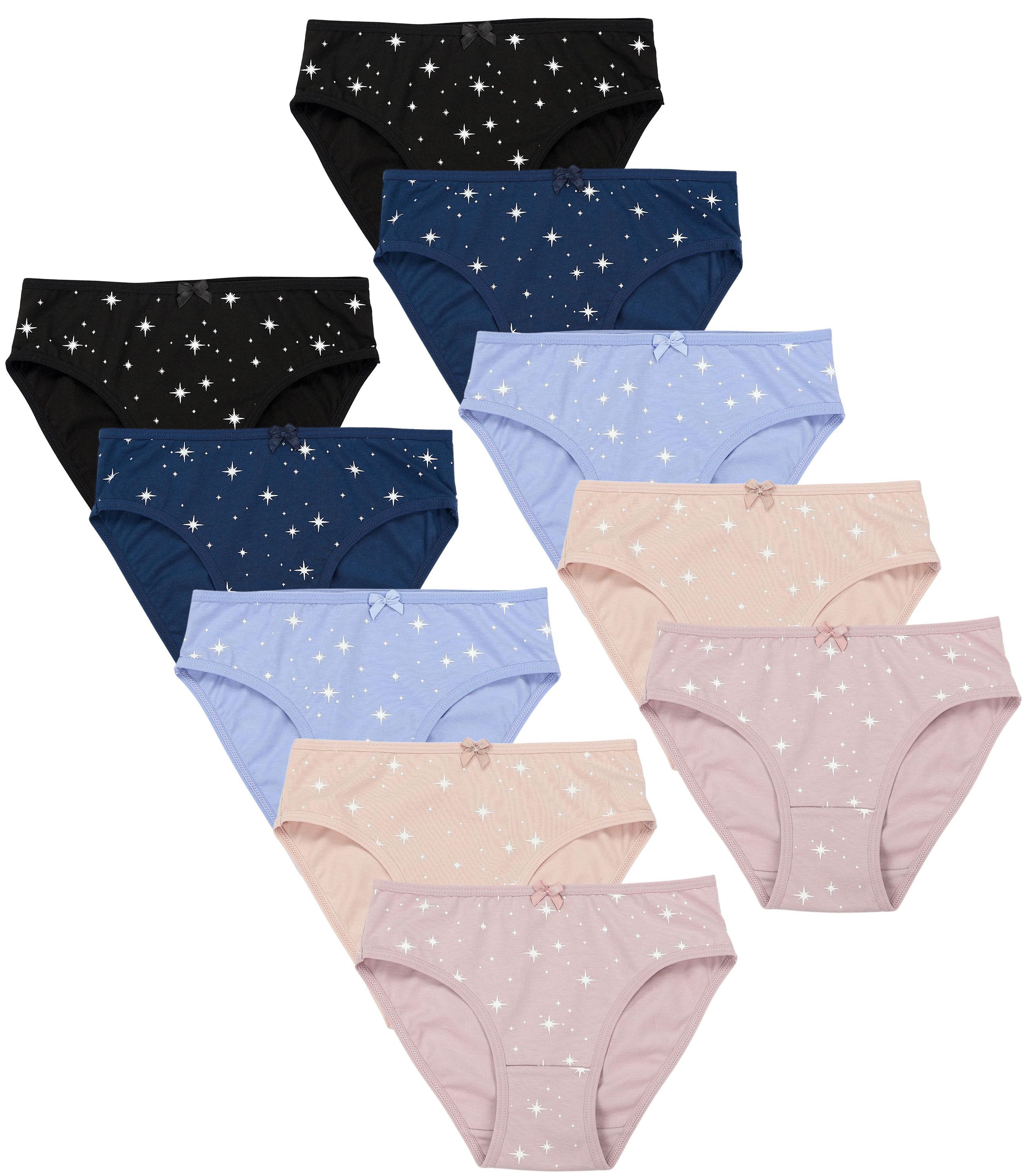 TupTam Slip TupTam Mädchen Slips mit Aufdruck 10er Pack