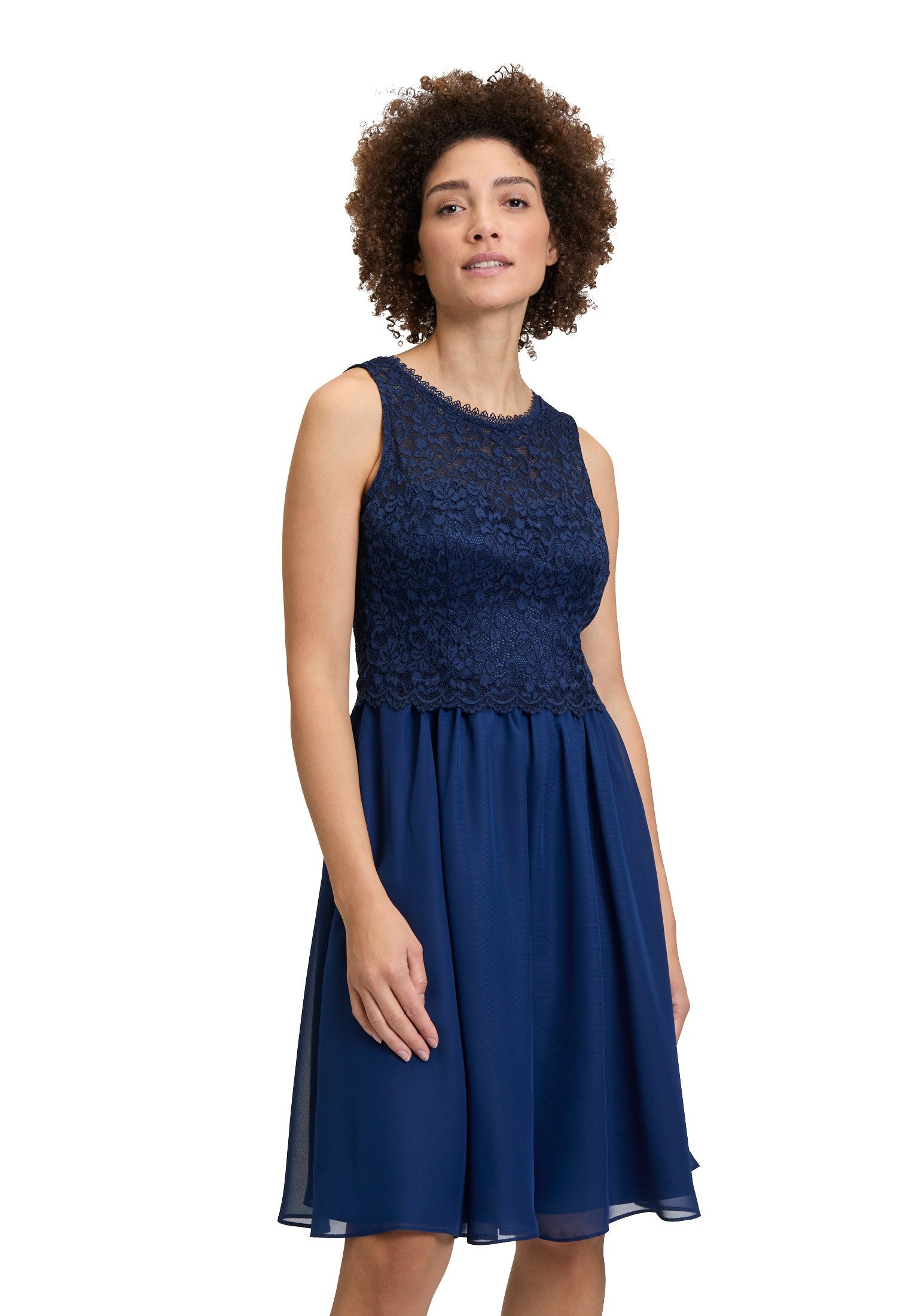 Vera Mont Abendkleid Damen Abendkleid mit Spitze Spitze günstig online kaufen