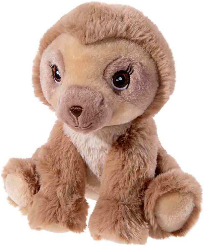 Heunec® Kuscheltier Faultier sitzend, 20 cm, enthält recyceltes Material