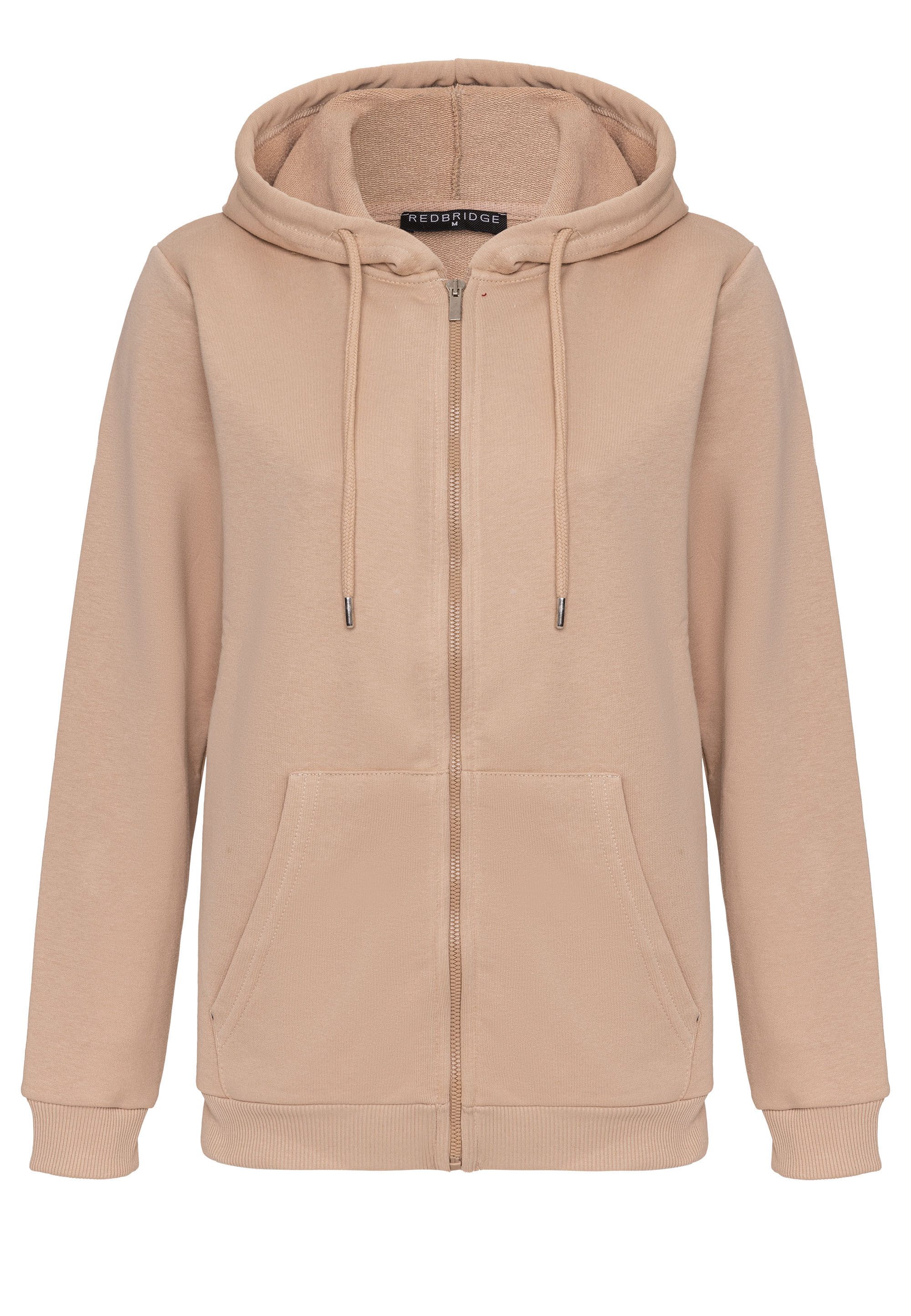 RedBridge Kapuzensweatjacke Basic mit Zipper und günstig online kaufen