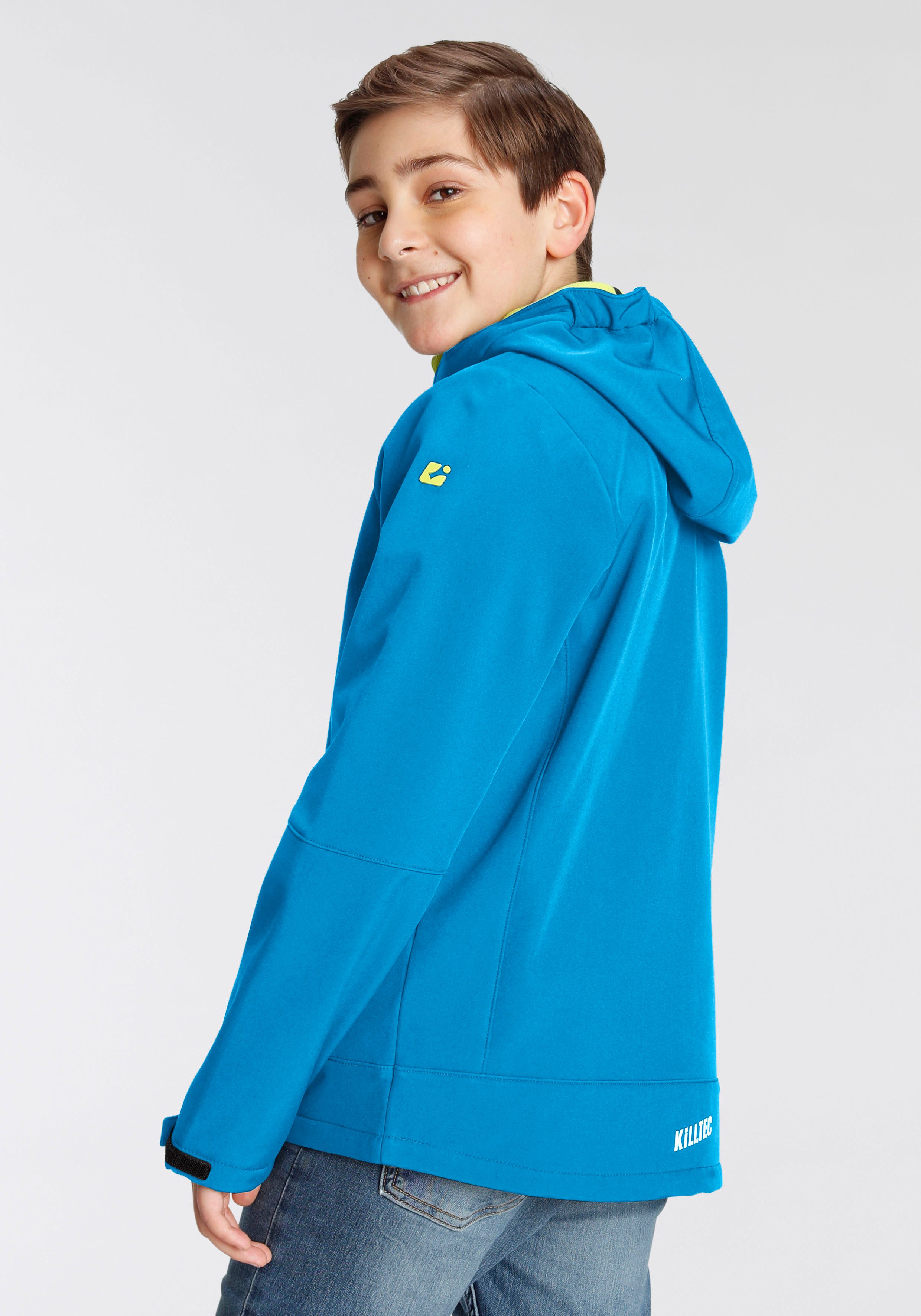 Killtec Softshelljacke BYS SFTSHLL JCKT OT Übergangsjacke, Wasserabweisend & Windabweisend, für Kinder