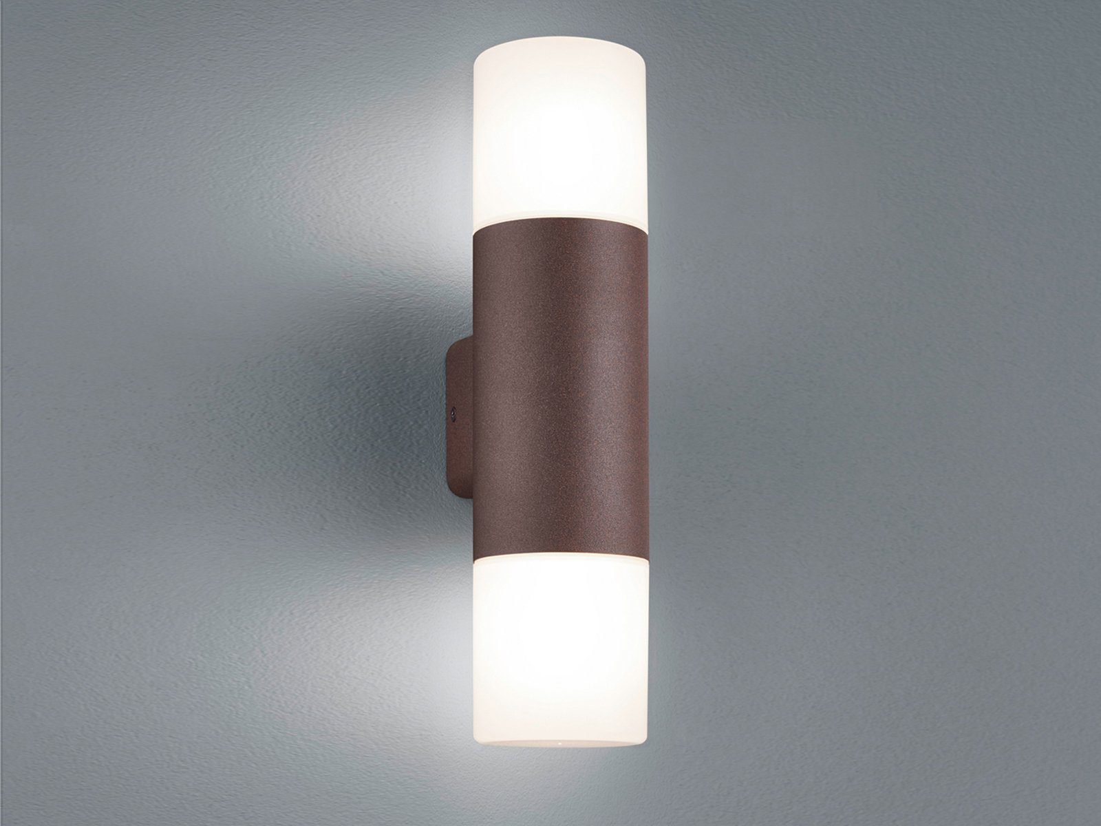 TRIO Leuchten LED Außen-Wandleuchte, LED wechselbar, Warmweiß, Up Down Fass günstig online kaufen