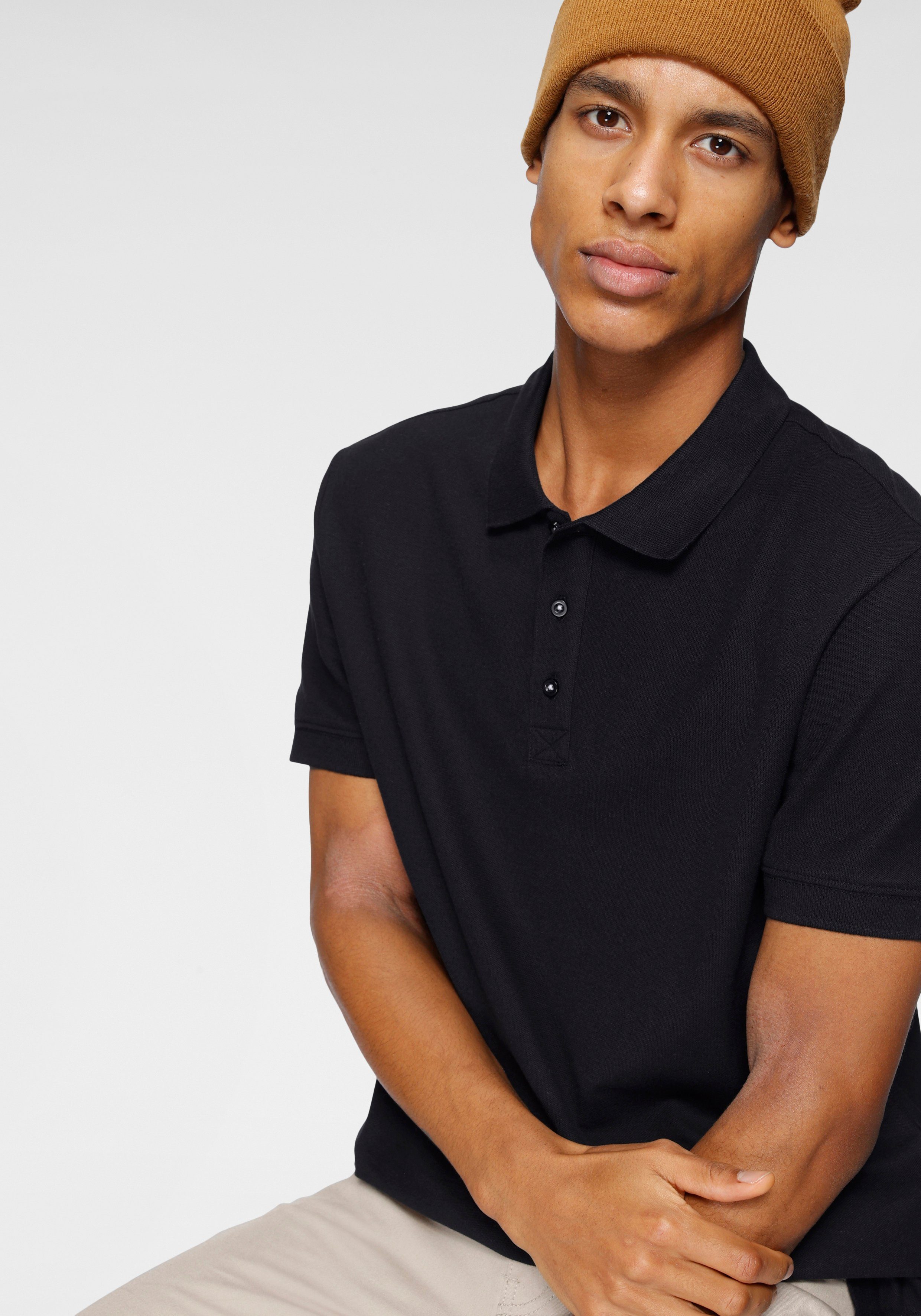 Eastwind Poloshirt (2er-Pack) Kurzarm, für vielseitige Outfits, aus 100% Baumwolle