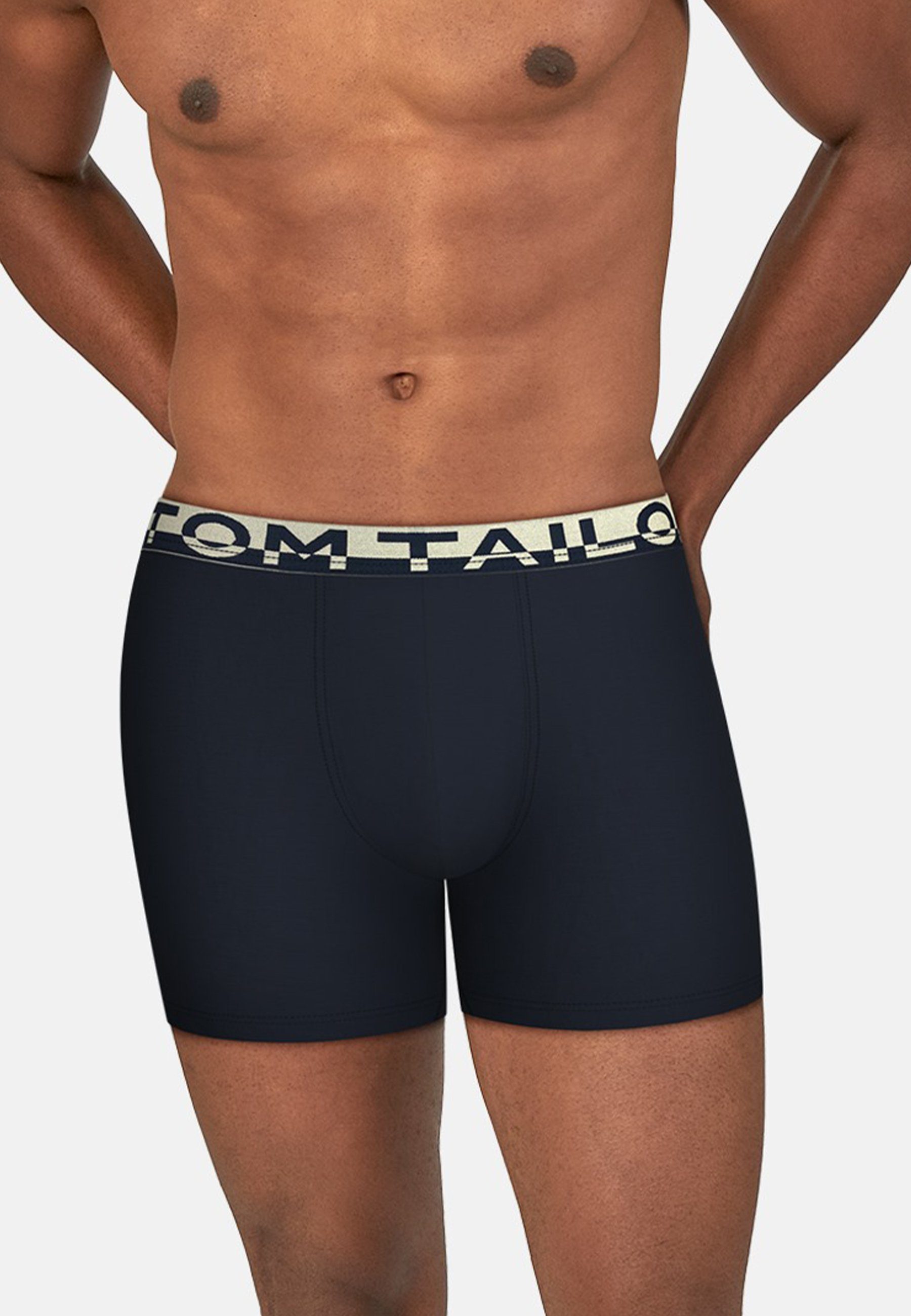 TOM TAILOR Boxershorts (4-St) mit elastische günstig online kaufen