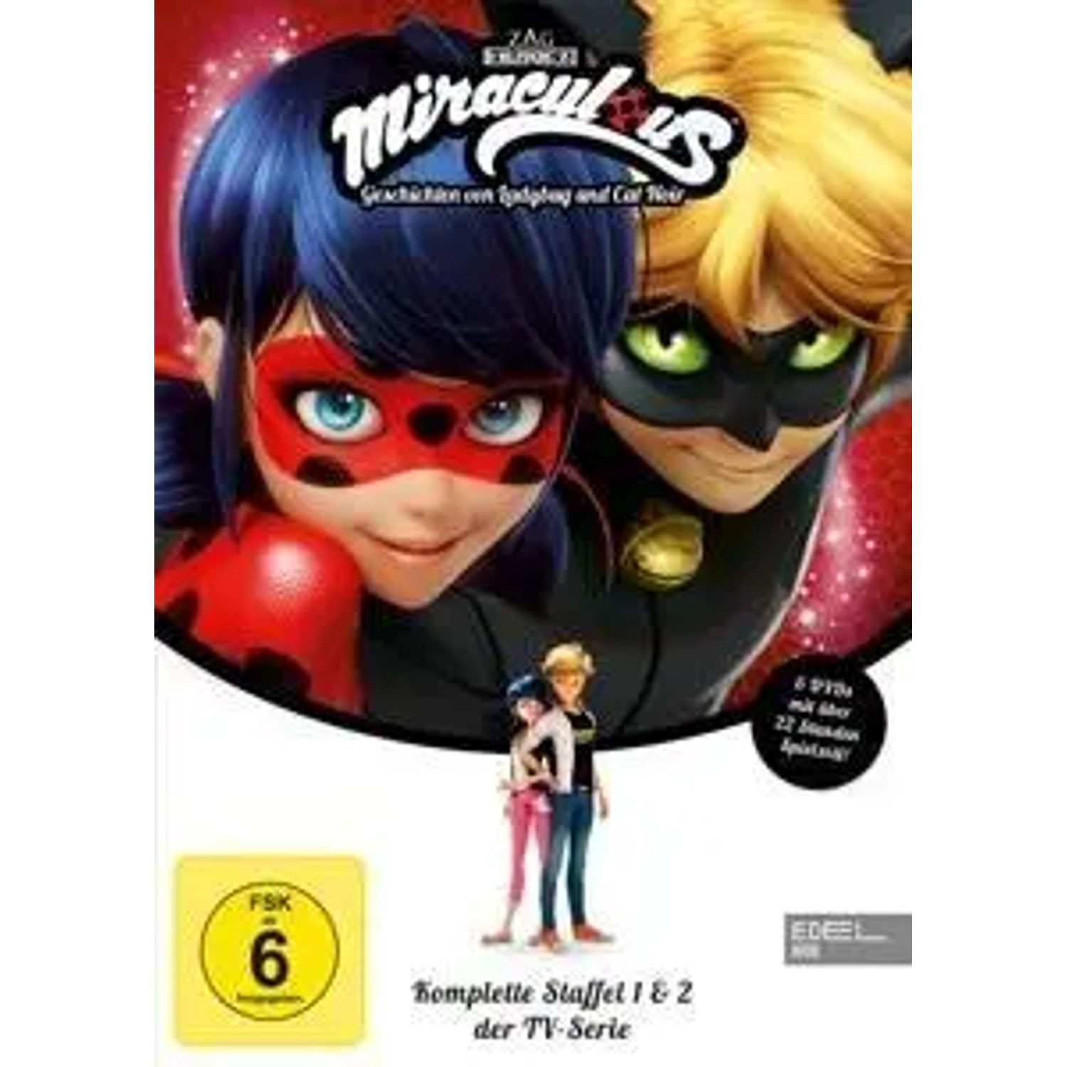 DVD Miraculous Staffelbox (1+2)