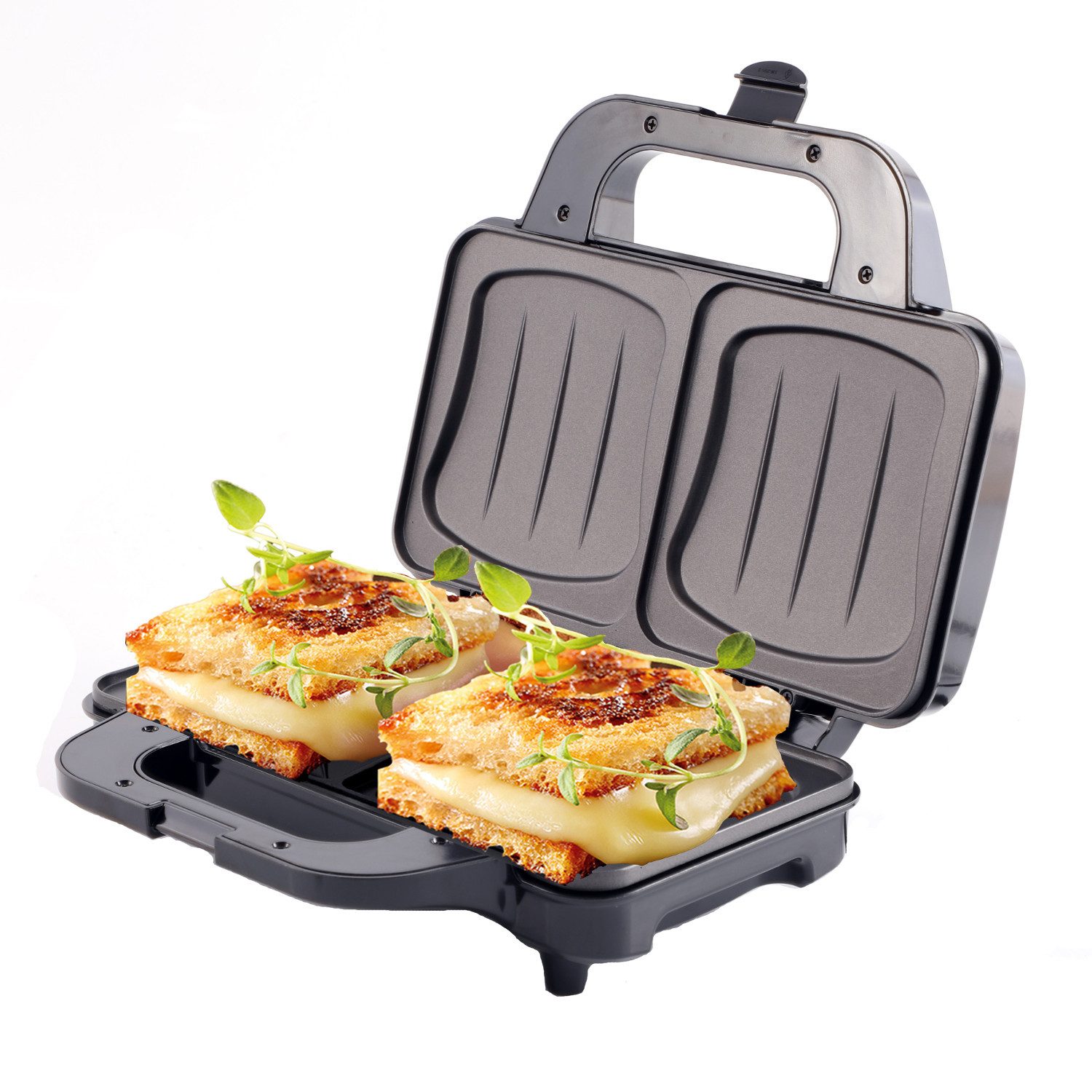 Camry Sandwichmaker CR 3054, 1300 W, maximale Leistung 1300 W, Antihaftbeschichtung