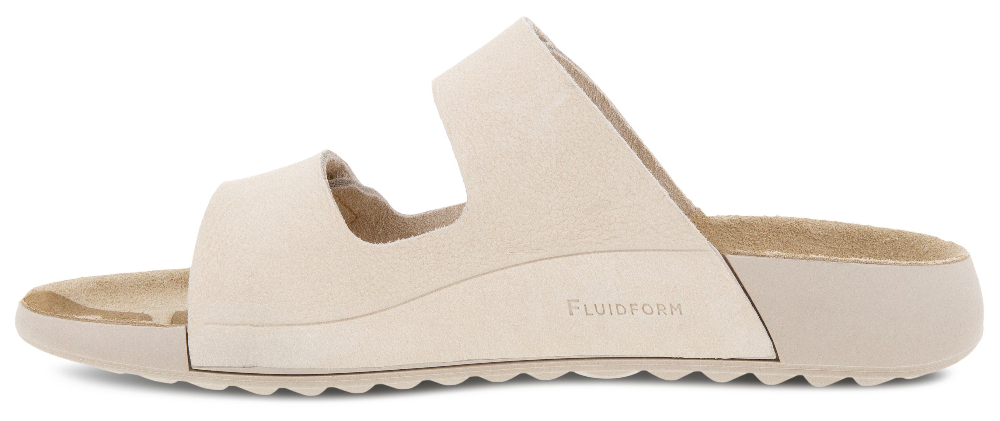 Ecco COZMO W Pantolette Sommerschuh, Schlappen mit zwei Klettverschlussriemen