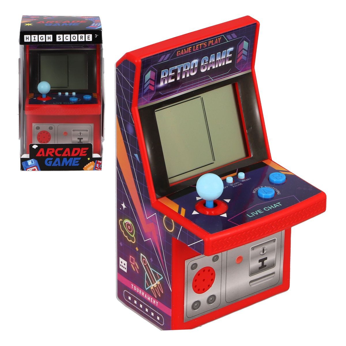Otto Simon Freizeittasche Retro Brickgame Mini