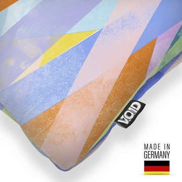 Kissenbezug, VOID (1 Stück), Sofa-Kissen gestreift Streifen Farben bunt Baden Schwimmbad Pool Sommer Wohnzimmer Design modern abstrakt