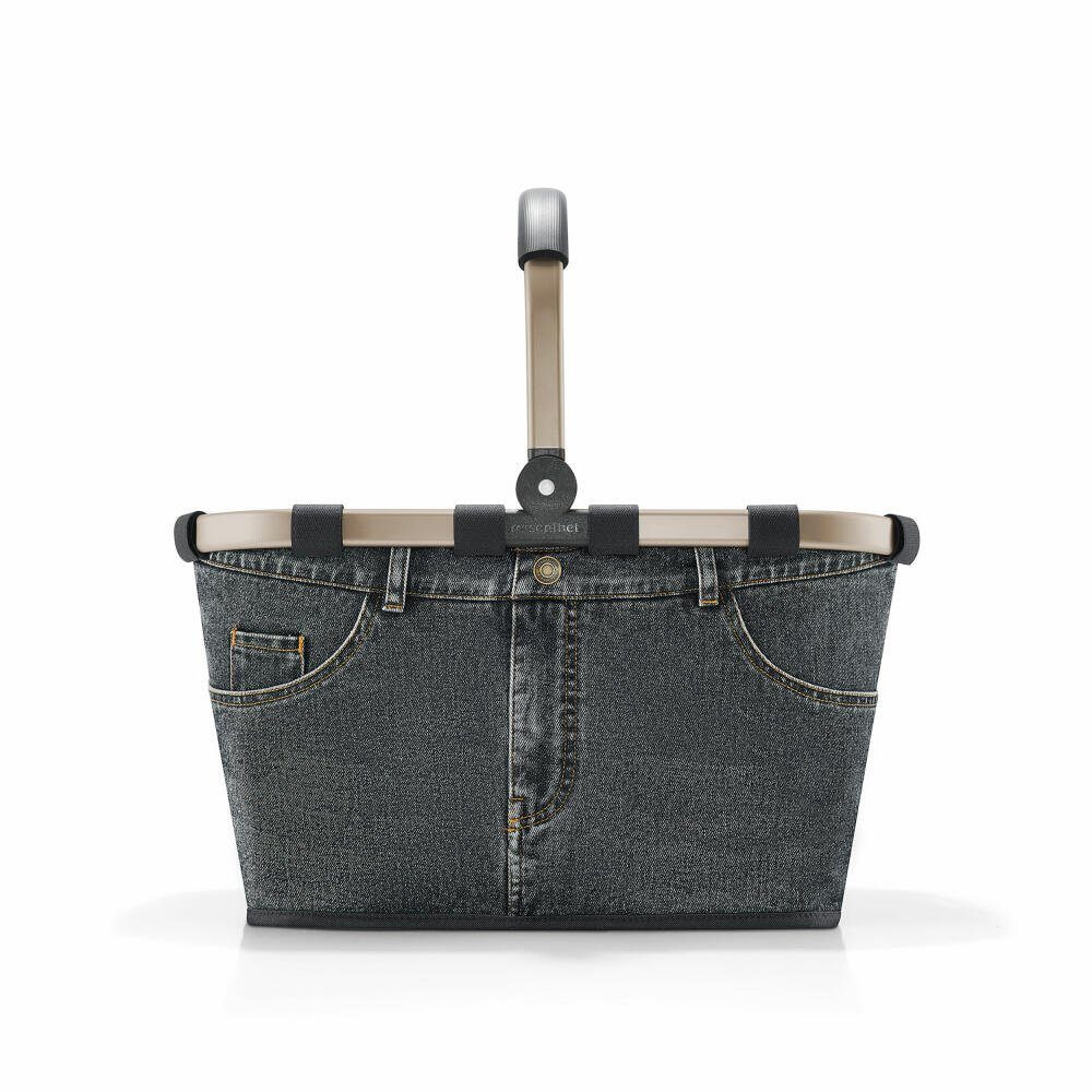 carrybag Einkaufskorb REISENTHEL® Grey L Dark 22 Jeans Frame