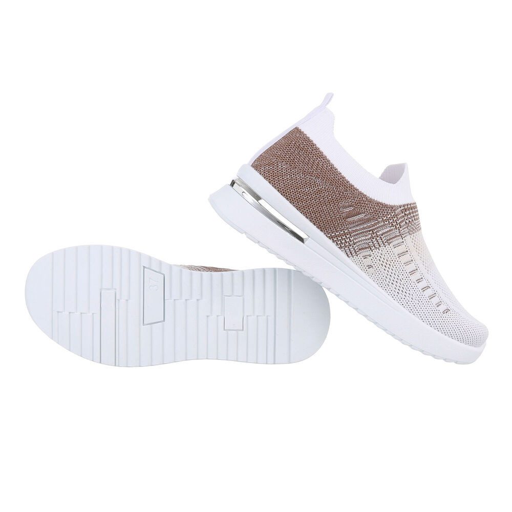 Ital-Design Damen Low-Top Freizeit Sneaker (85960421) Keilabsatz/Wedge Snea günstig online kaufen