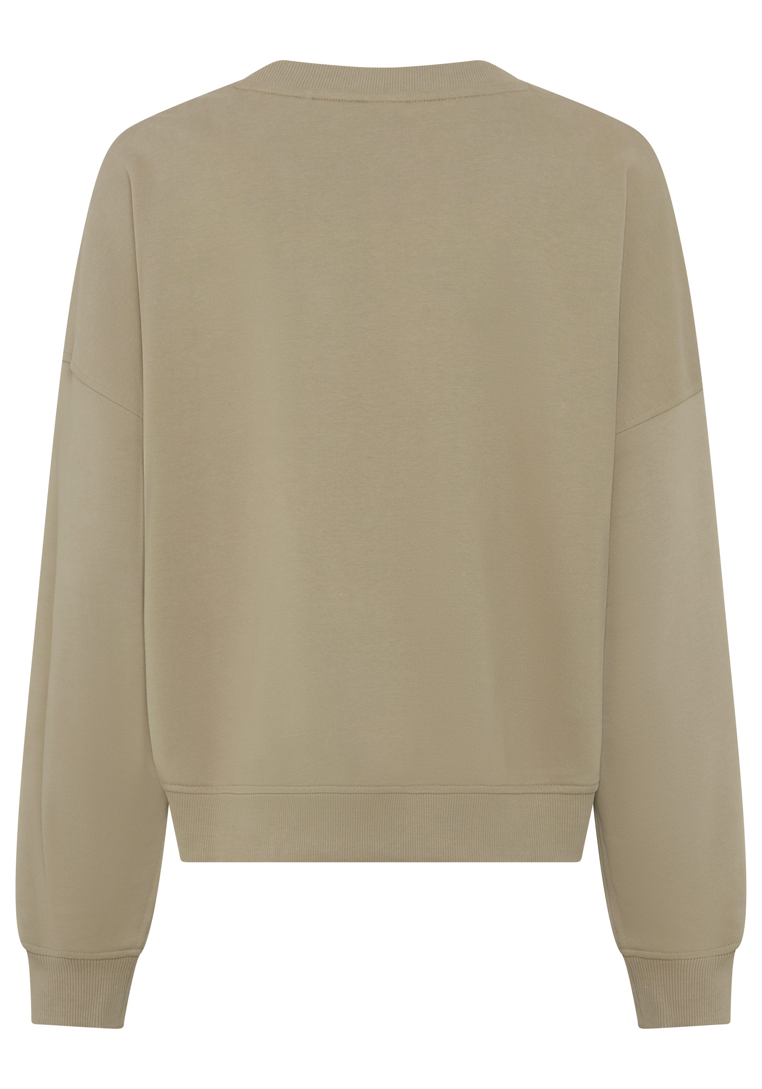 BOSS ORANGE Sweatshirt Ever Premium Damenmode mit Logoschriftzug, Oversize Fit
