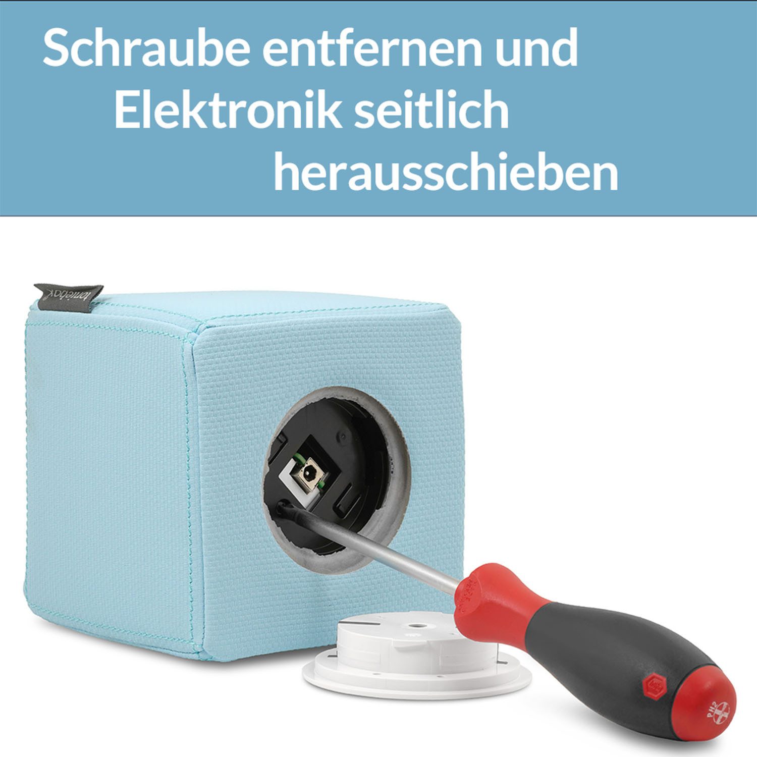 Wicked Chili 2x Akku für Toniebox,50AA5S Ersatzakku Batterie 2200 mAh + Moosgummi Zusatz-Akku MT-F Pro Series (3,6 V), Akku geeignet für TonieBox – Bild 4 von 5