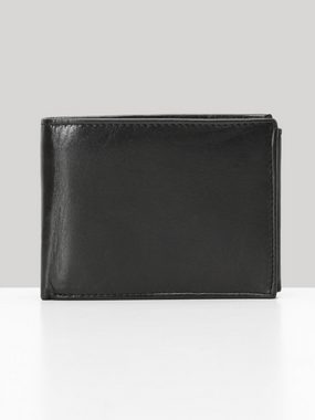 Ladeheid Geldbörse Herren Geldbörse Portemonnaie aus Echtleder mit vielen Fächern MA-108 (1-tlg)
