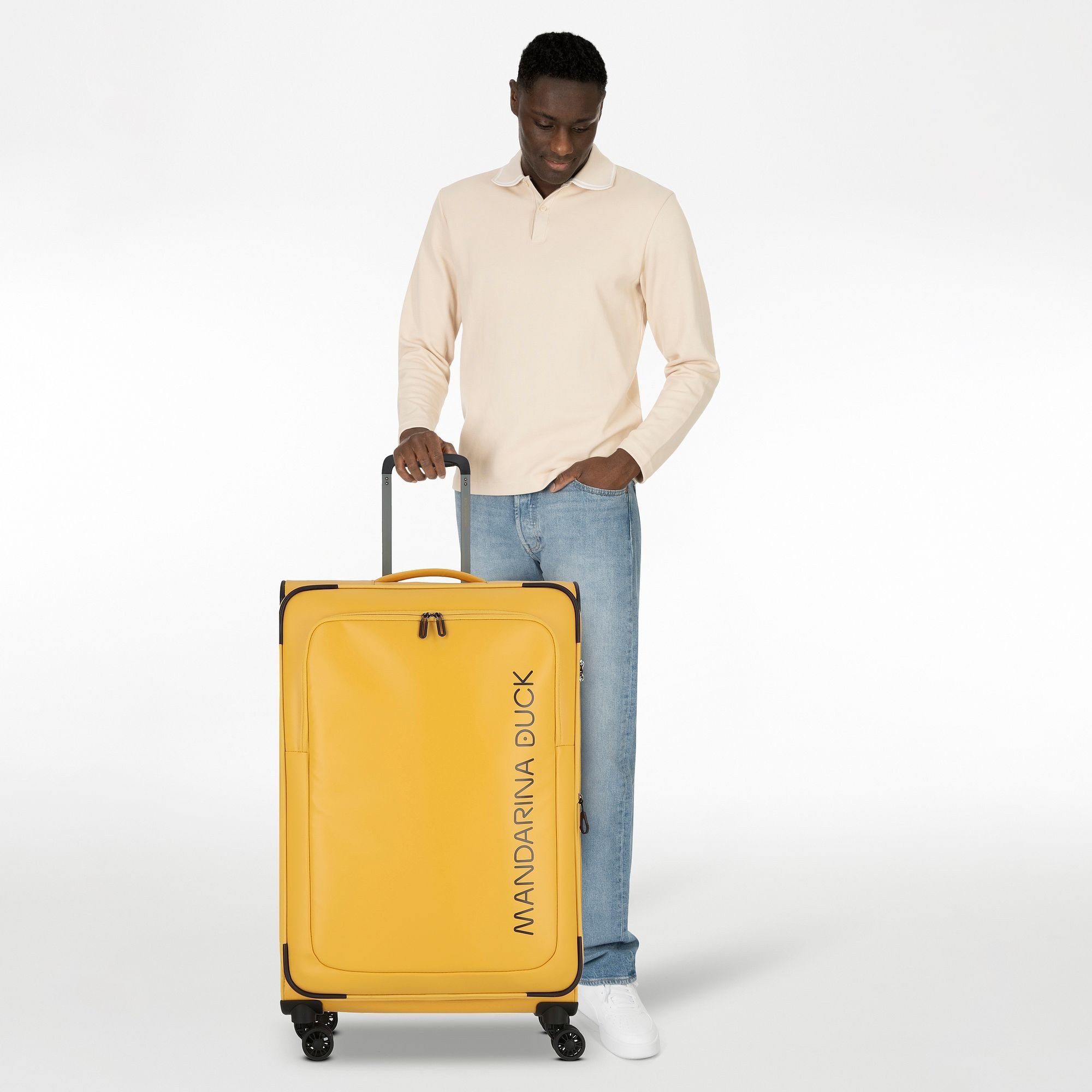 Mandarina Duck Weichgepäck-Trolley Eco Coated, 4 Rollen, Polyester