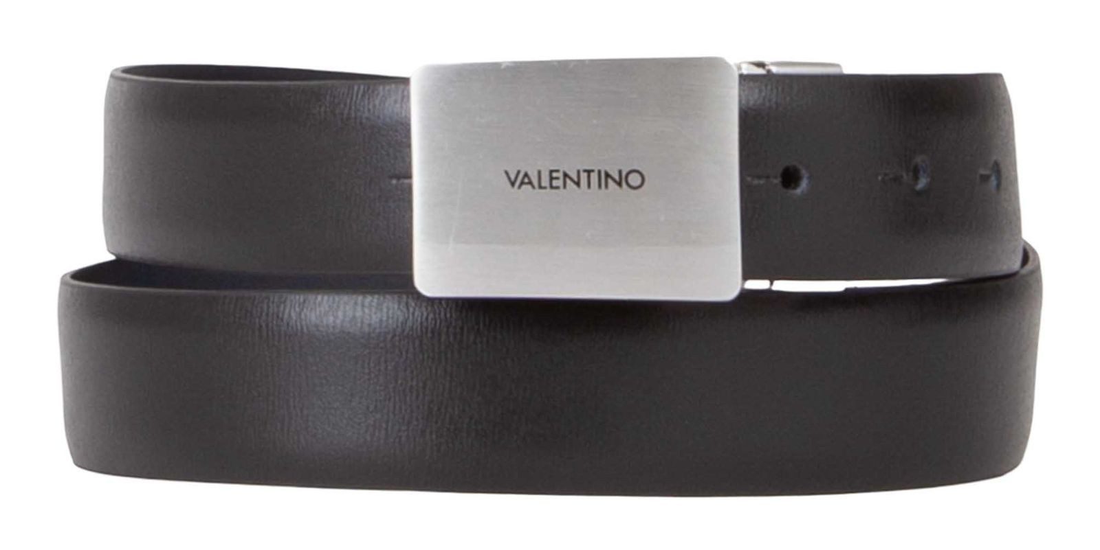 VALENTINO BAGS Ledergürtel Plaque Buckle Belt aus echtem Leder