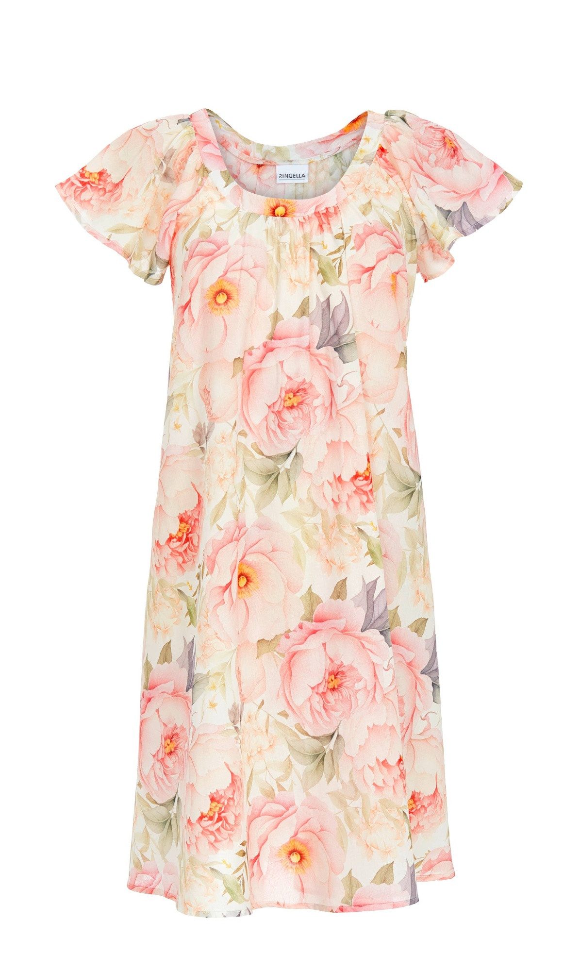 Ringella Nachthemd aus leichter, weit schwingender Webware 100% Baumwolle ( günstig online kaufen