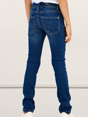 Name It Regular-fit-Jeans Denim Jeans Slim Fit Hose mit verstellbarem Bund NKMTHEO 5533 in Dunkelblau